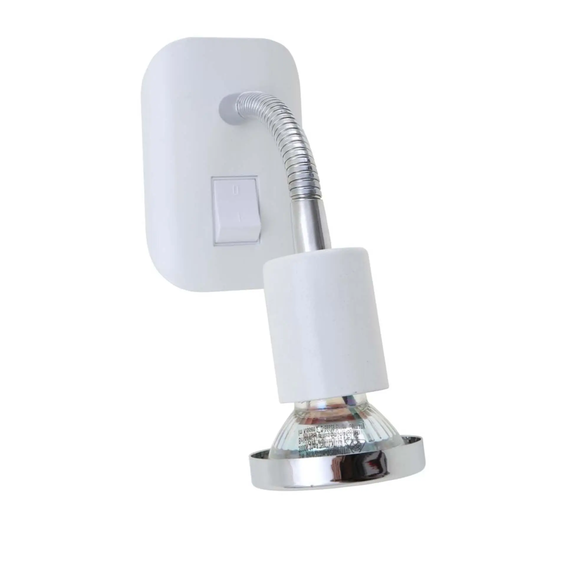 BRILONER LED svítidlo do zásuvky SCHUKO, bílá, 1xLED/GU10/3W BRI 2892-016P