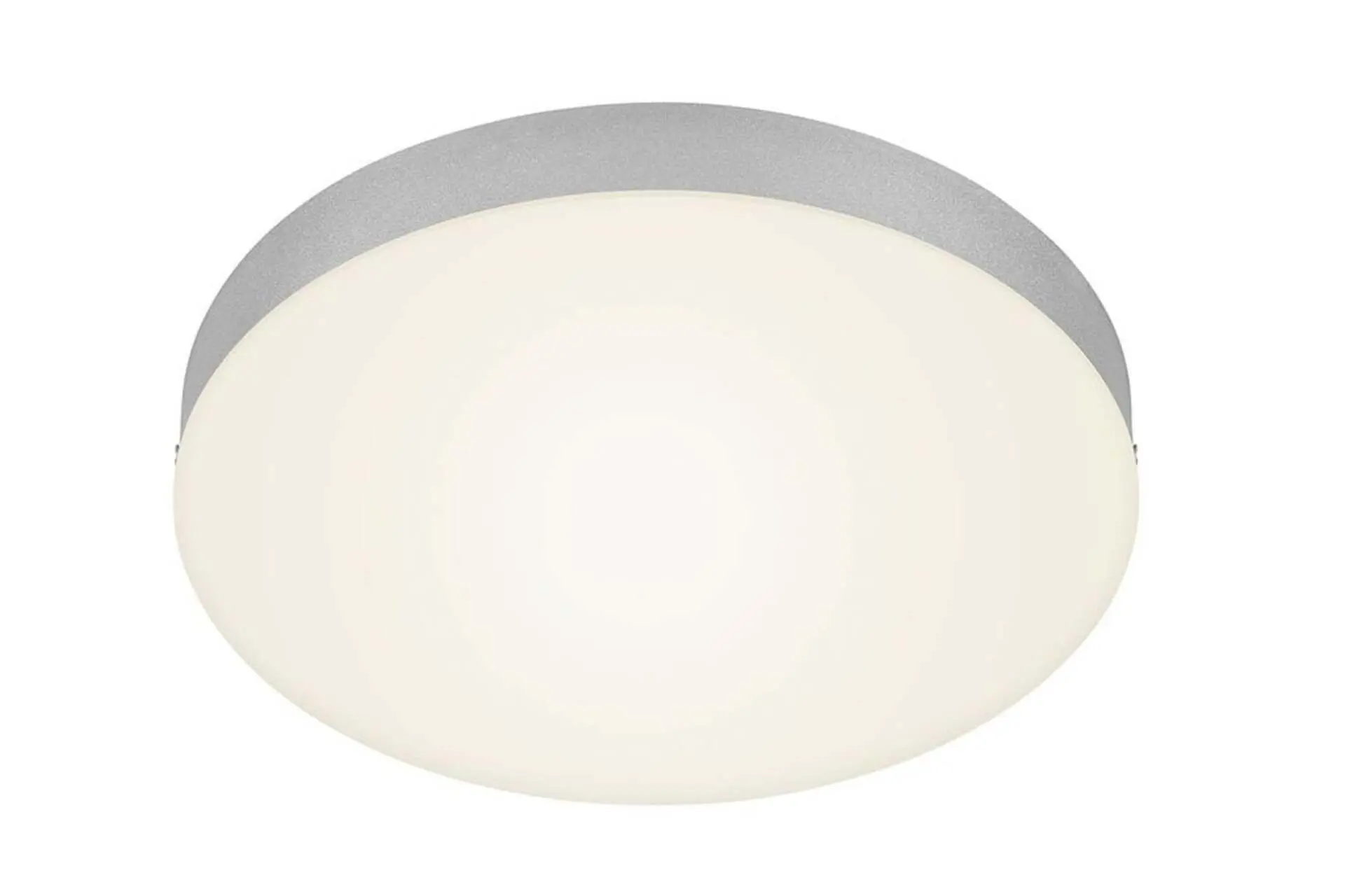 BRI 7066-014 LED stropní svítidlo, pr. 27,8 cm, 21 W, stříbrná - BRILONER