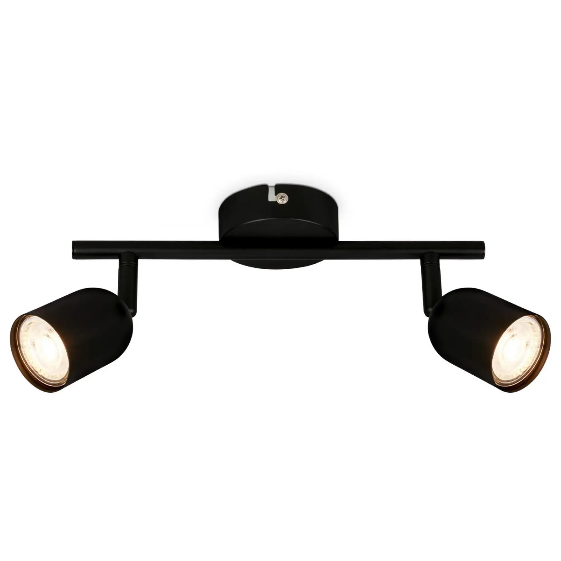 BRILONER Bodové svítidlo Spot, 27,5 cm, 2x GU10, max. 9W, černá 2145025