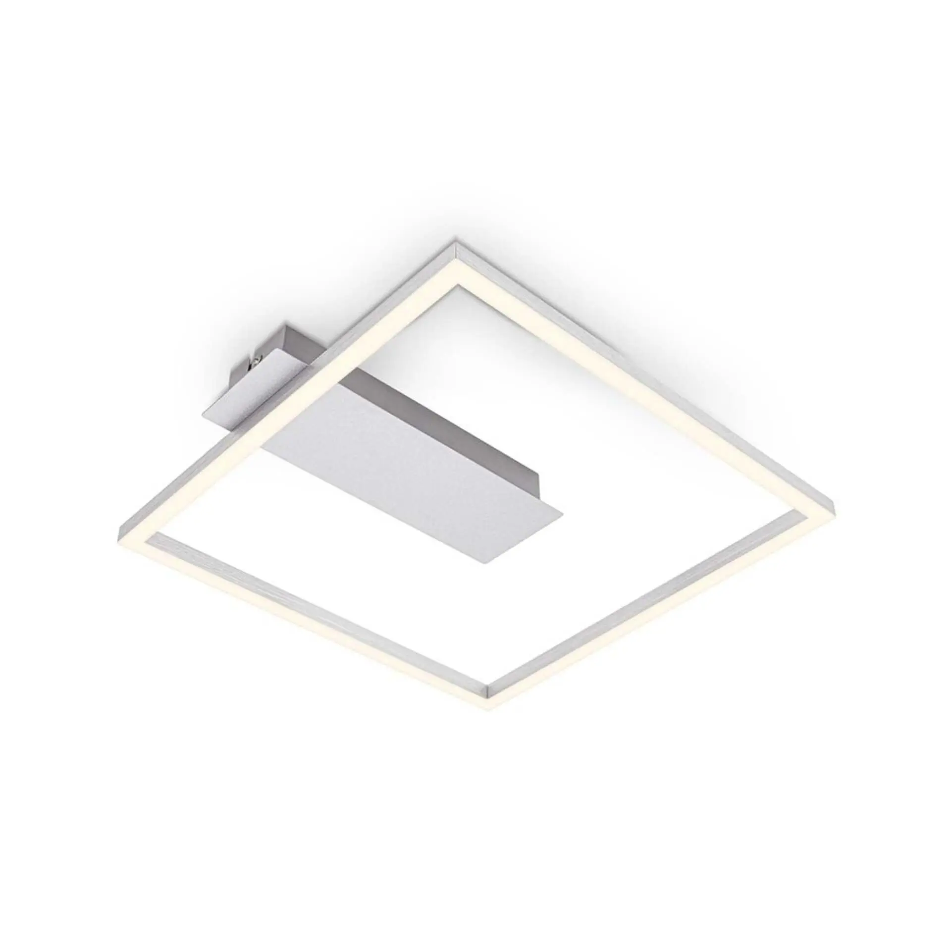 BRILO 3771019 LED stropní svítidlo, 32 cm, 14W, 1400lm, hliník - BRILO