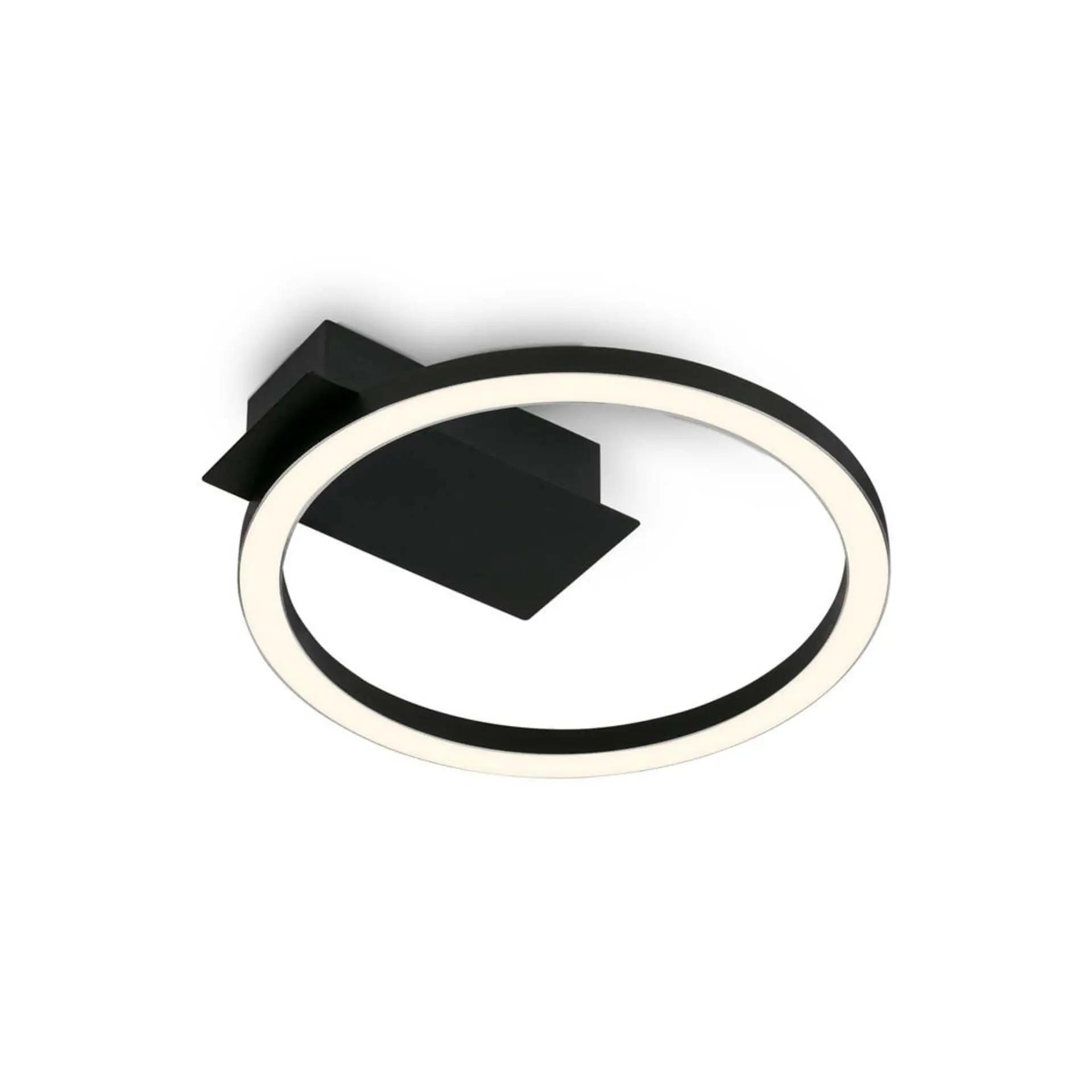 BRILONER LED stropní svítidlo, 21 cm, 5W, 500lm, černá 3778015