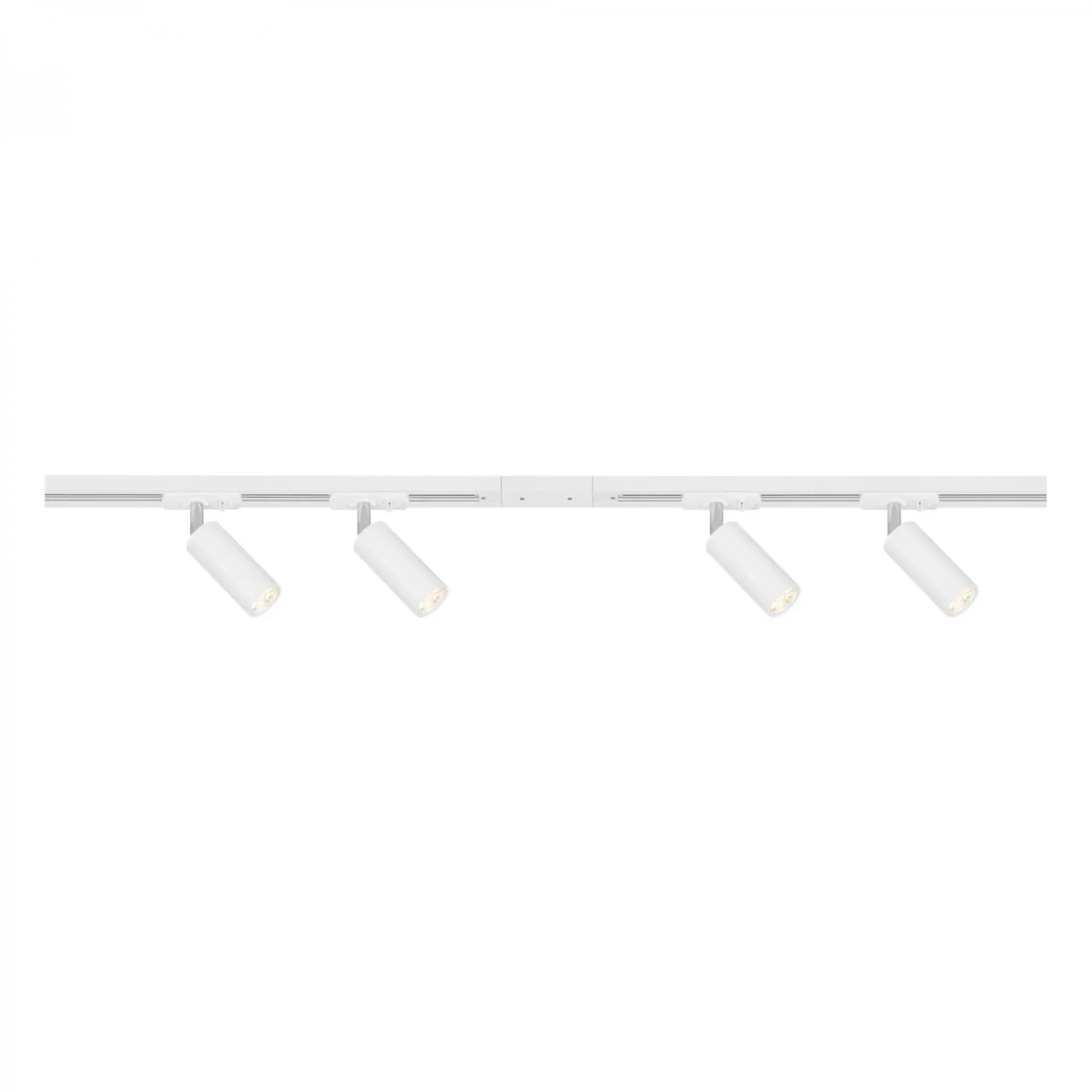 BRILONER 1-fázový lištový systém, kompletní sada, 4x LED spoty, bílá 8017046