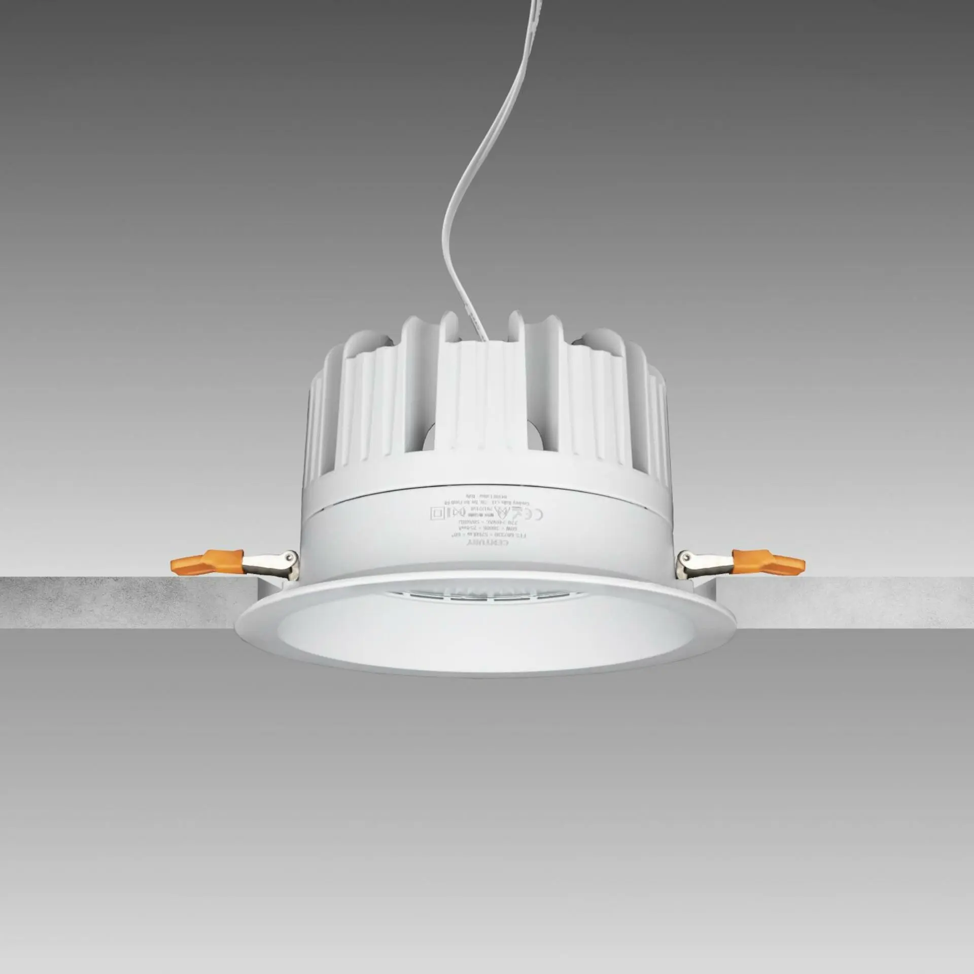 CENTURY LED SPOT FUTURA SHOP 95 zapuštěné svítidlo 230mm 60W 3000K Ra95 60d IP20