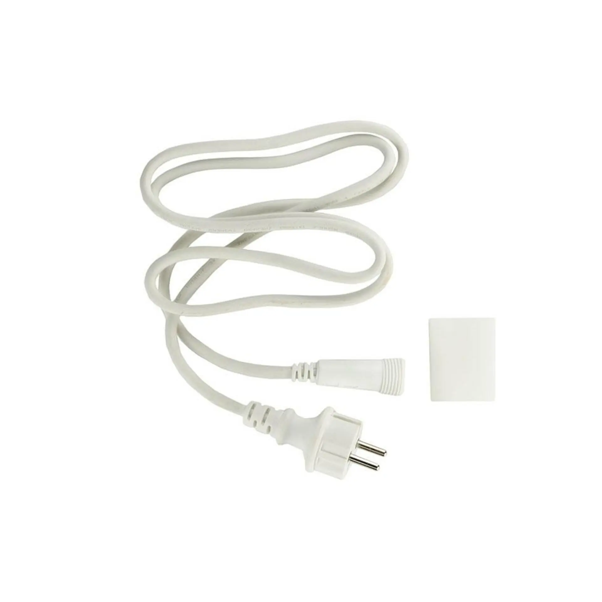 Easy Fix zdrojový kabel exteriér, bez AC/DC, bílý, IP67