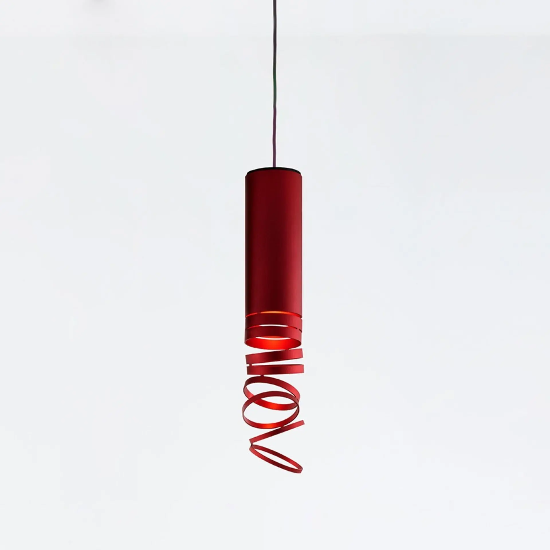 Artemide závěsné svítidlo Decomposé Design Collection E27 červené