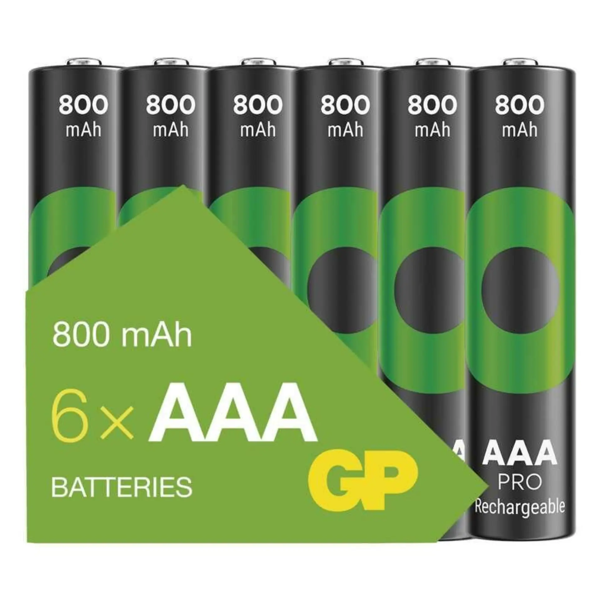 GP Nabíjecí bat. ReCyko Pro AAA (HR03) 800mAh- 6ks