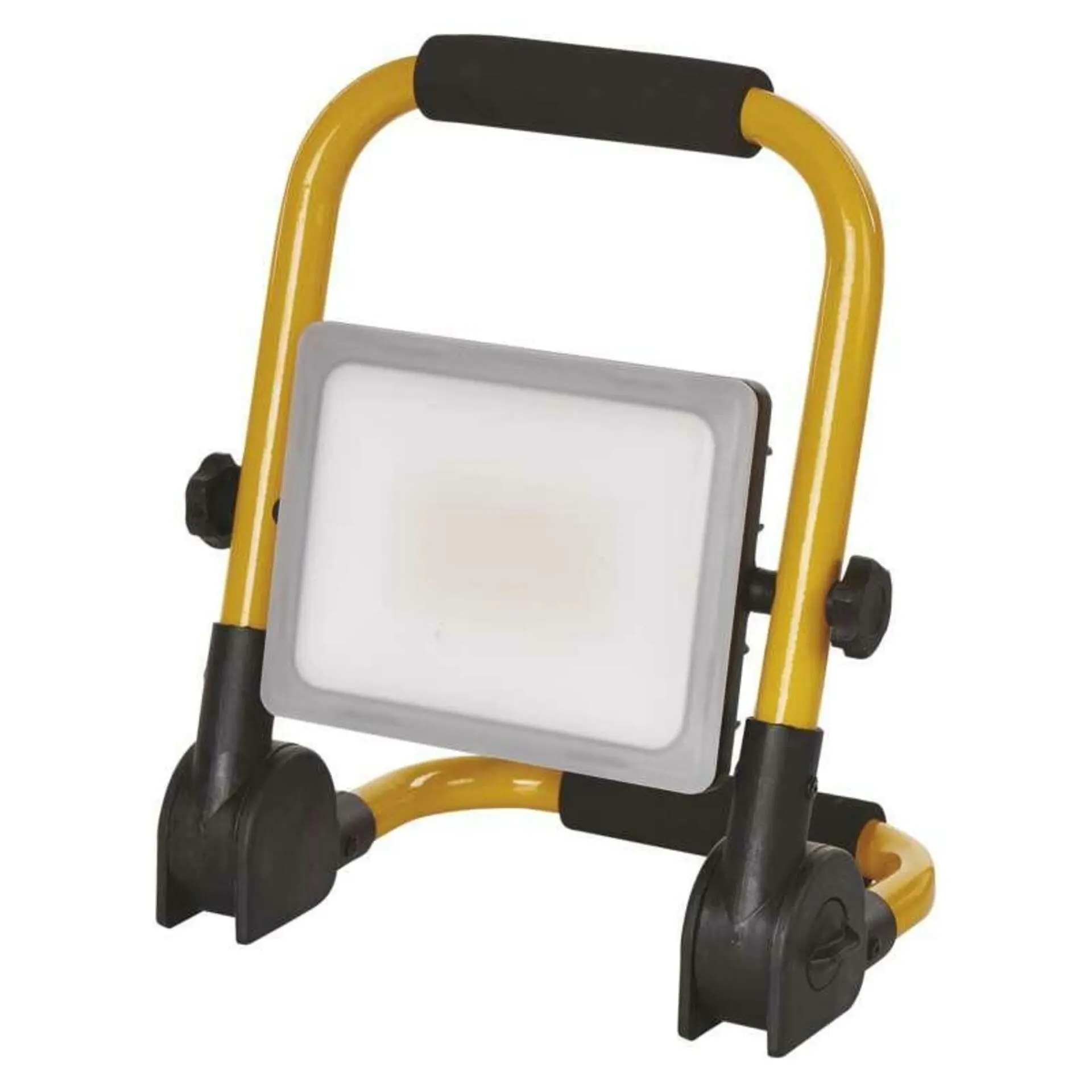 EMOS LED reflektor ILIO přenosný, 31 W, černý/žlutý, neutrální bílá ZS3332