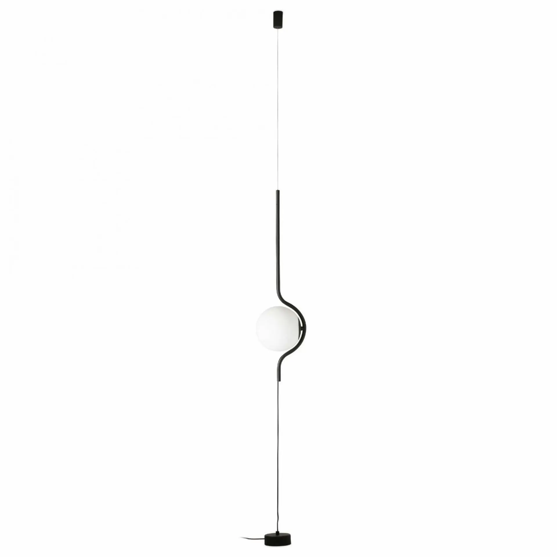 FARO LE VITA závěsná/stojací lampa, černá