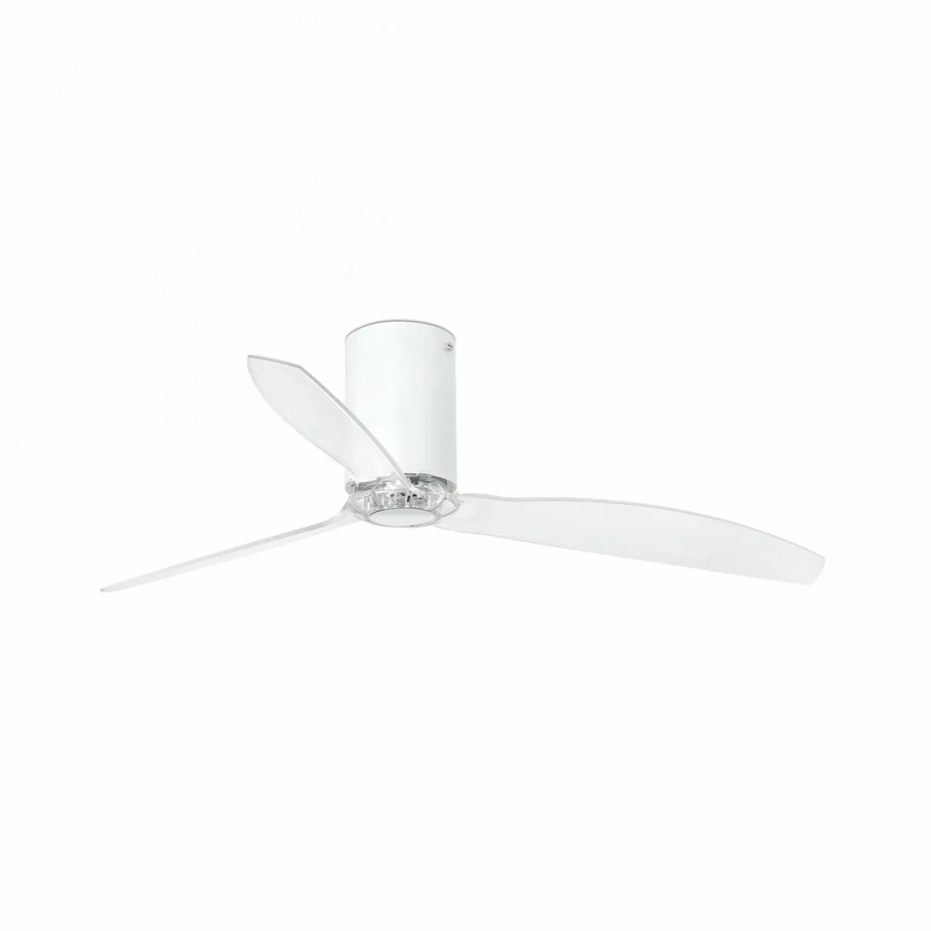 FARO 32039 MINI TUBE FAN, bílá/transparentní, stropní ventilátor s DC motorem - FARO
