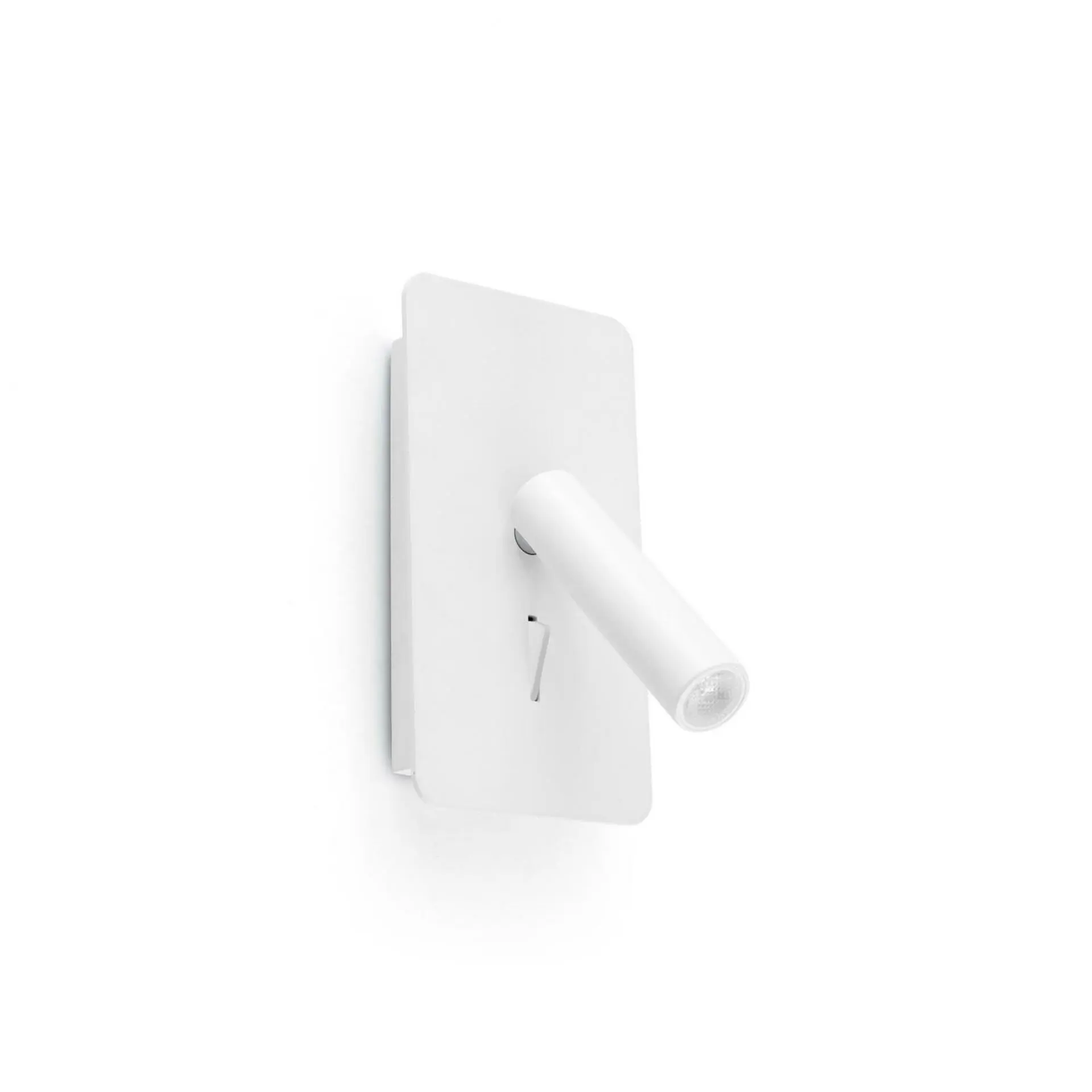 FARO SUAU LED nástěnná lampa, bílá, USB