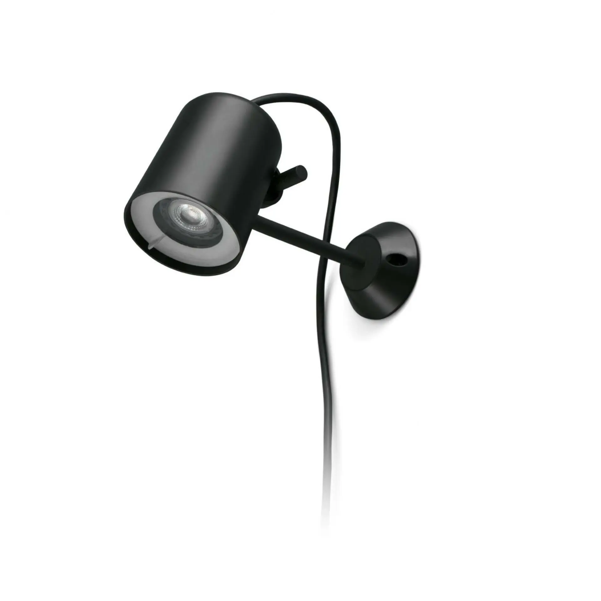 FARO 71546 FLOW nástěnná lampa, černá, se zápichem do země - FARO