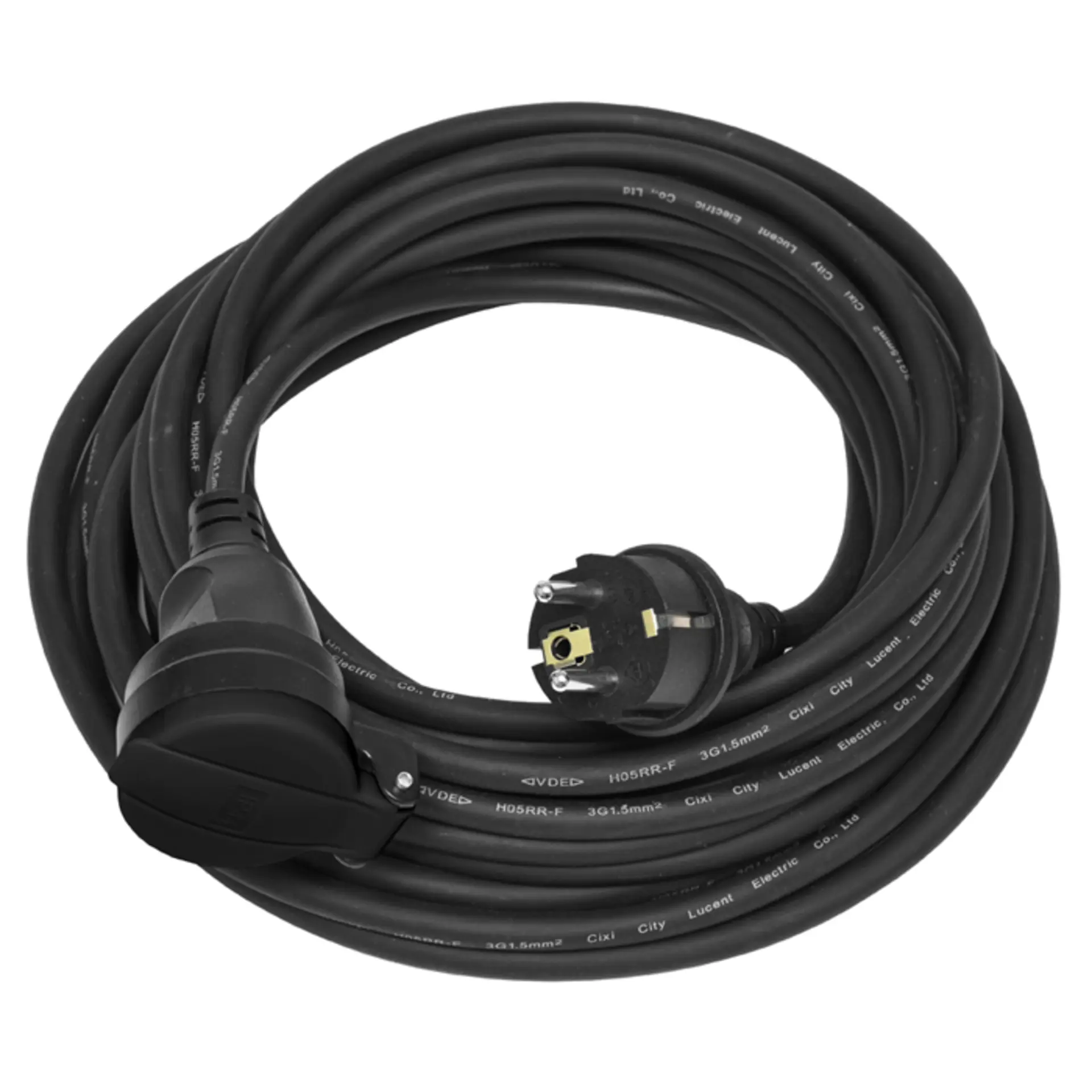 Ecolite Venkovní prodlužovací kabel 5 m – IP44, 16A, 3×1,5 mm² 3033/1