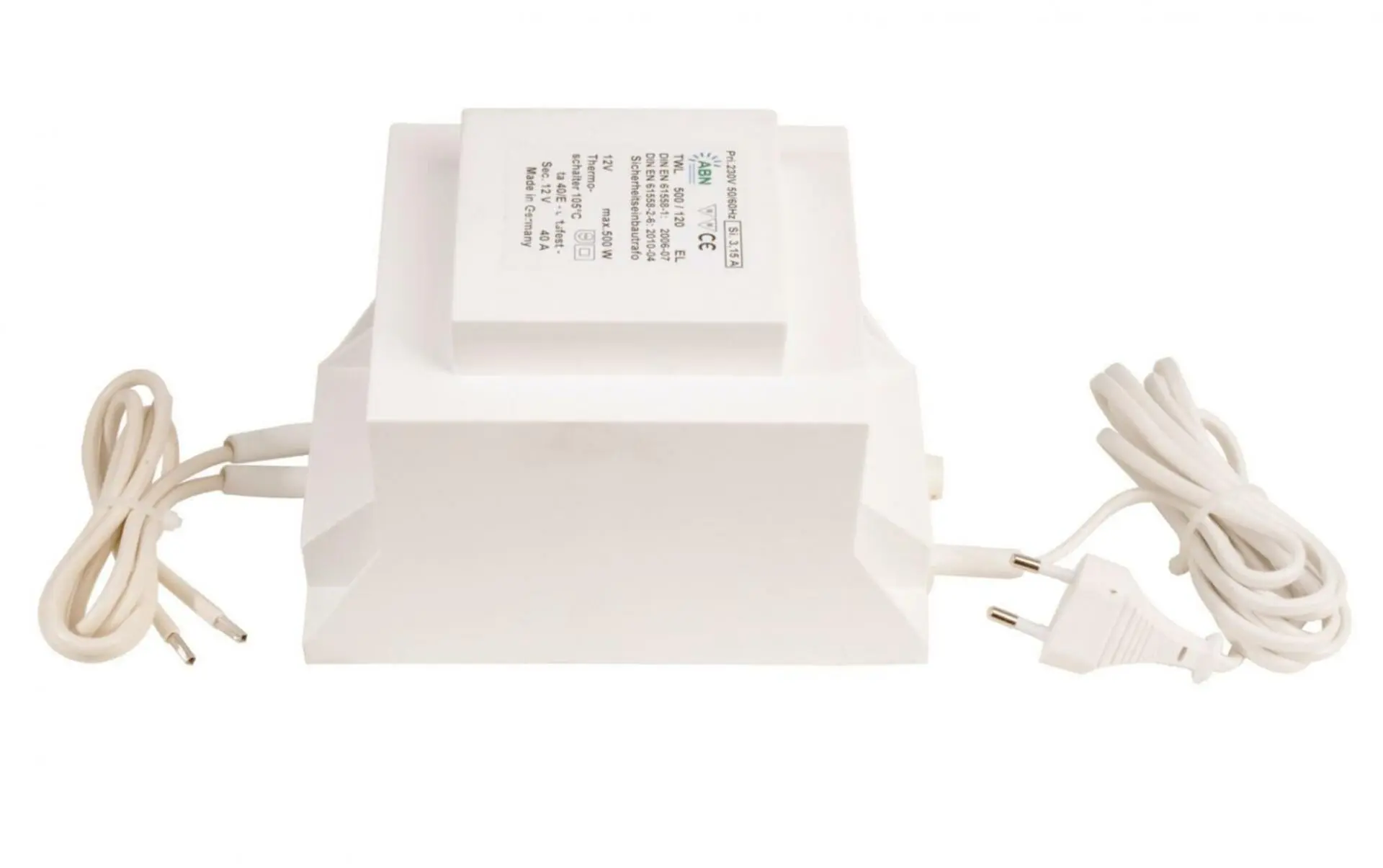Deko-Light ABN napájení ABN 500VA konvenční konstantní napětí IP20 stmívatelné 12V AC 500,00 W 000109