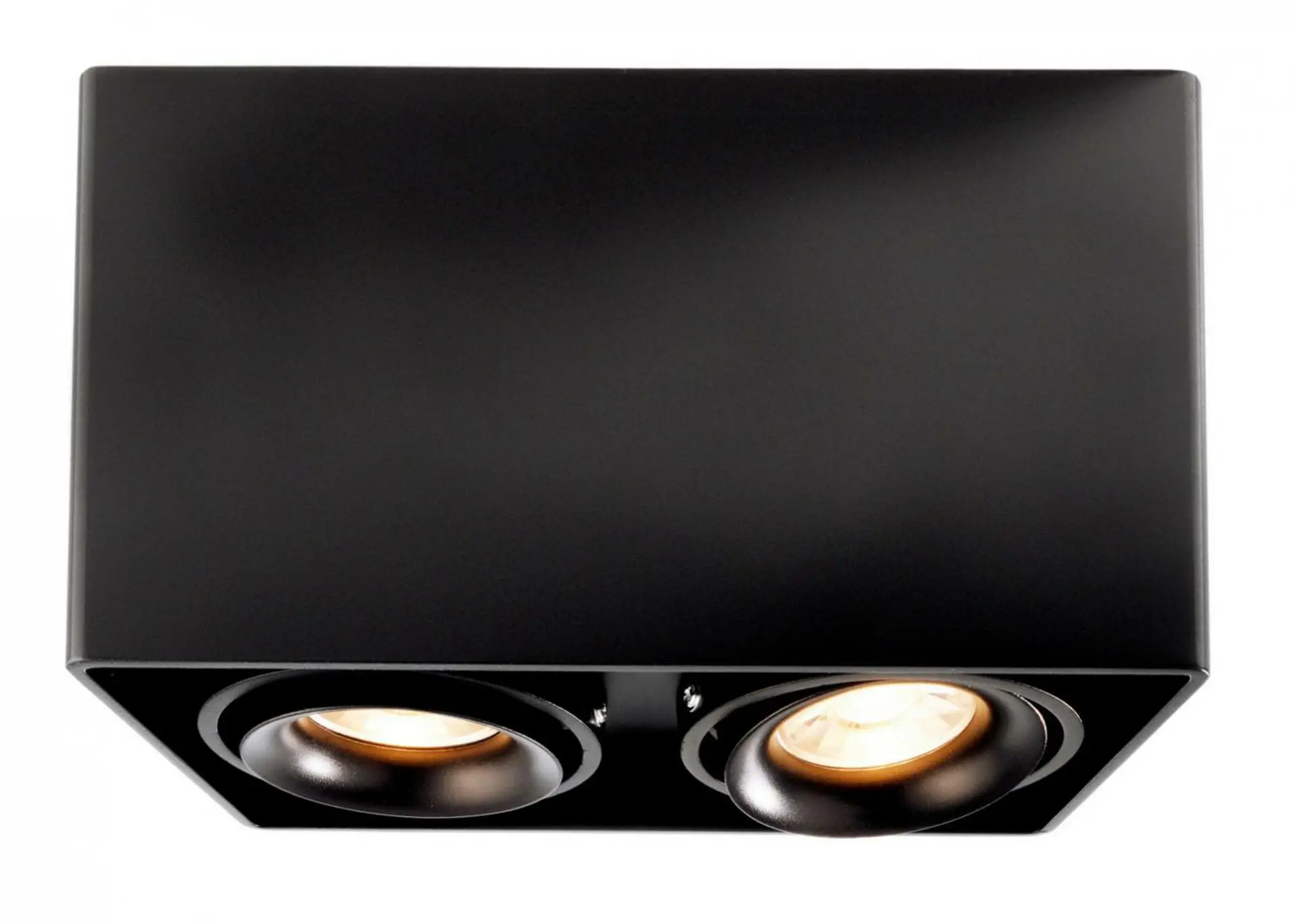 Deko-Light Kapego stropní přisazené svítidlo Mona II 220-240V AC/50-60Hz GU10 2x max. 50,00 W 186 mm černá 348005