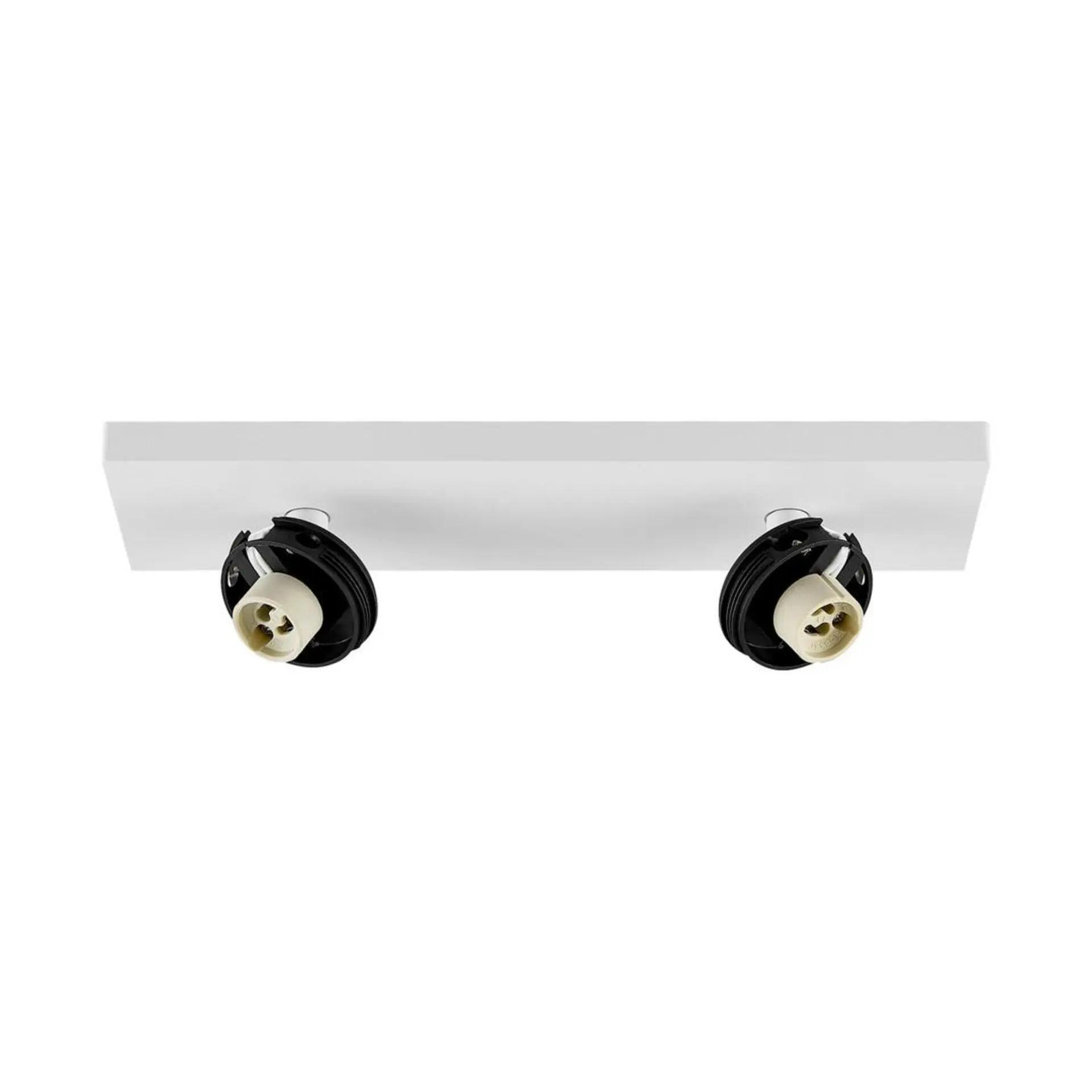 Deko-Light stropní přisazené svítidlo - Can Tilt hranatá základna, 2x 7,5 W GU10, bílá 348266