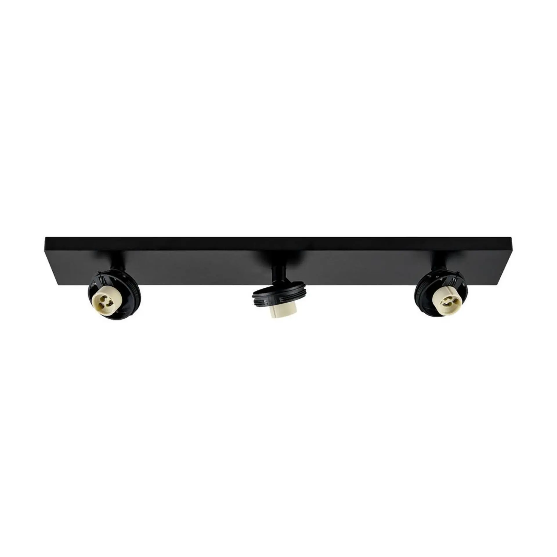 Deko-Light stropní přisazené svítidlo - Can Tilt hranatá základna, 3x 7,5 W GU10, černá 348269