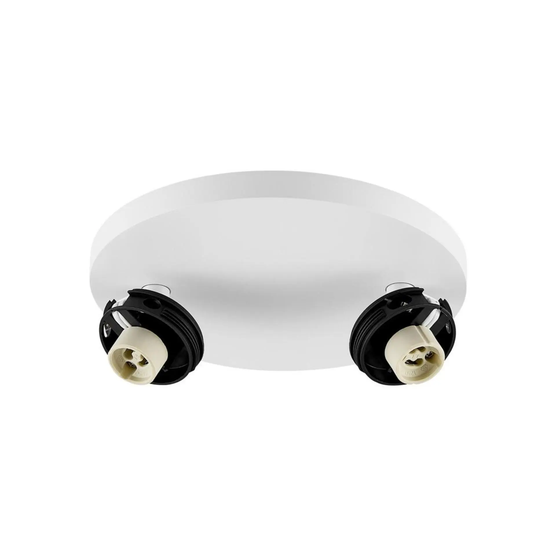 Deko-Light stropní přisazené svítidlo - Can Tilt kulaté základna, 2x 7,5 W GU10, bílá 348272