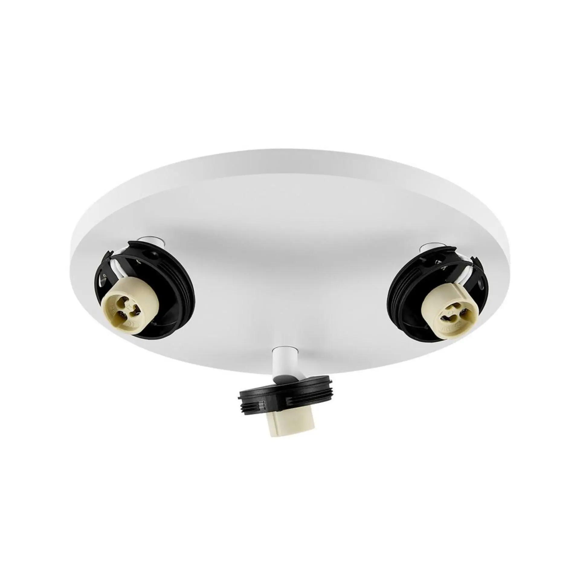 Deko-Light stropní přisazené svítidlo - Can Tilt kulaté základna, 3x 7,5 W GU10, bílá 348274