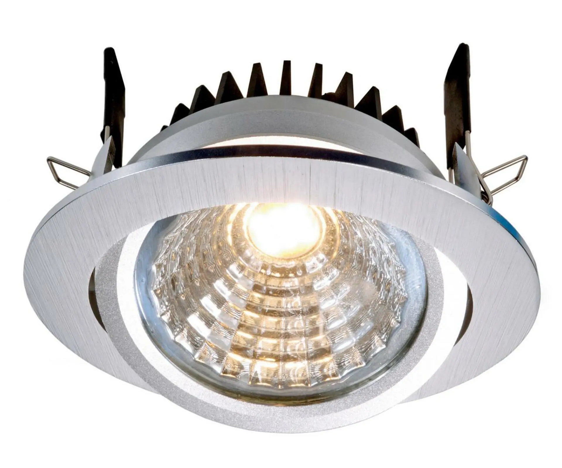 Deko-Light Kapego COB Downlight výklopný 12W 4000K kartáč.hliník 350mA