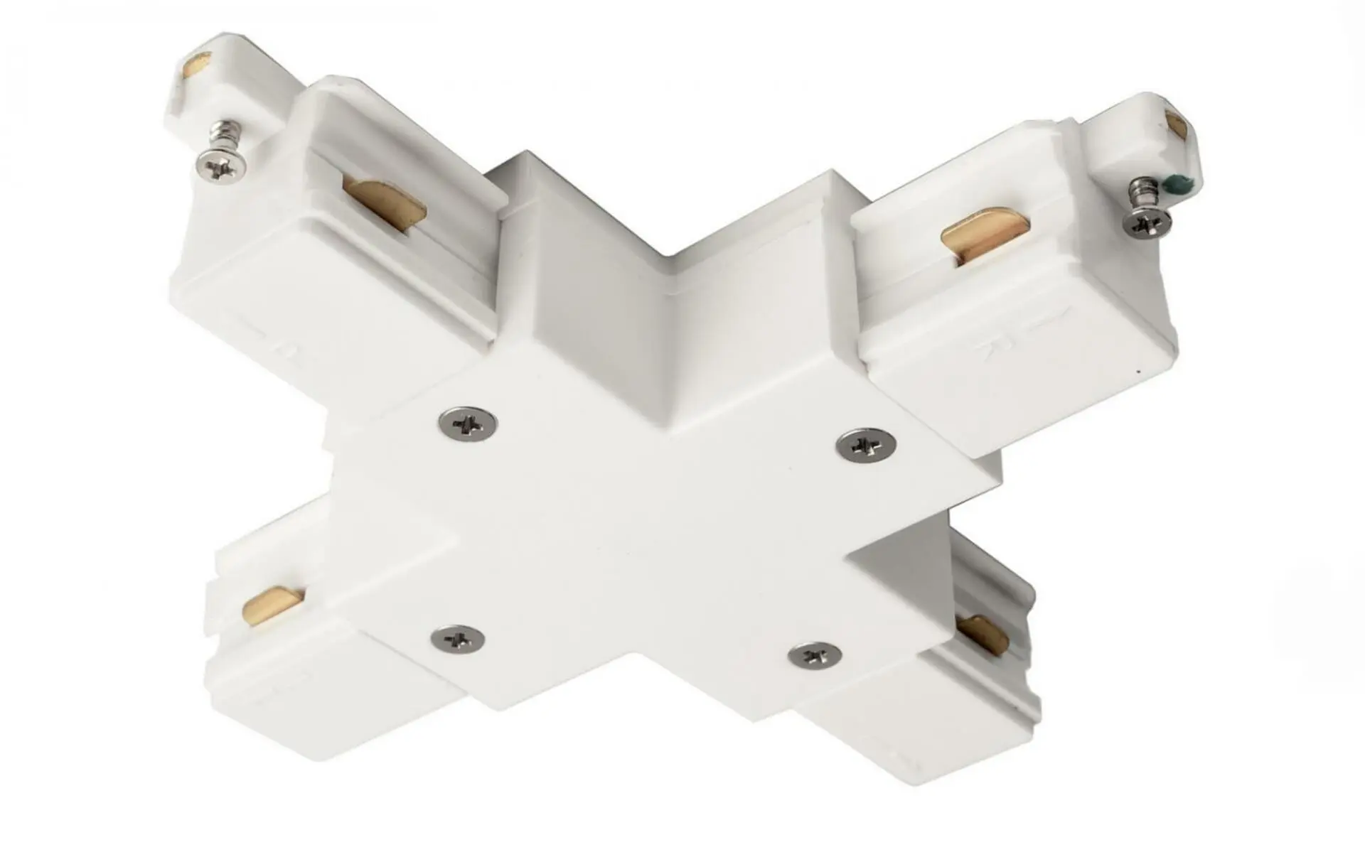 IMPR 720028 Deko-Light 1-fázový kolejnicový systém, D One X-spojka, 220-240V bílá RAL 9016 121 mm - DEKOLIGHT