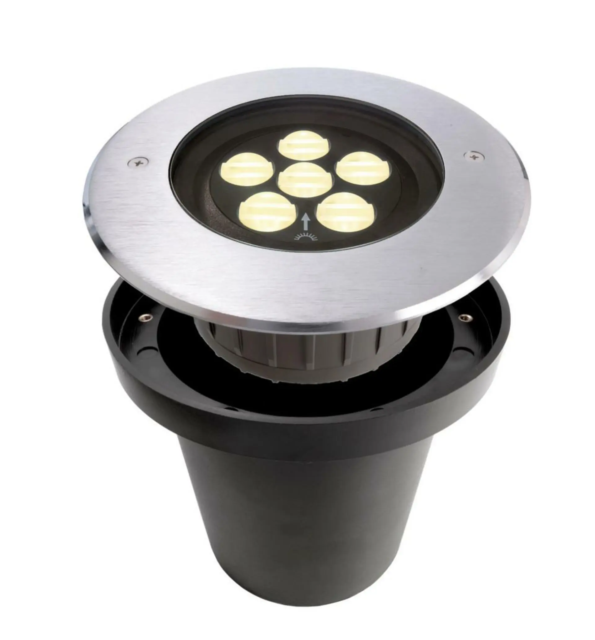 Deko-Light zemní svítidlo 220-240V AC/50-60Hz 11,90 W 3000 K 700 lm stříbrná 730289