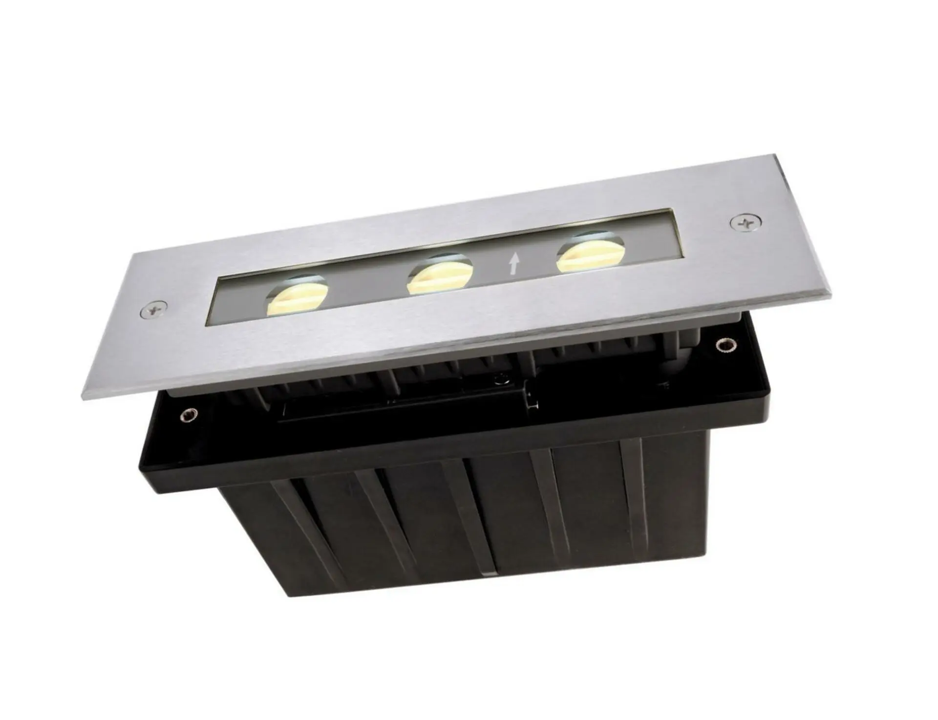 Deko-Light zemní svítidlo Line I WW 220-240V AC/50-60Hz 5,50 W 3000 K 340 lm 195 mm stříbrná 730292