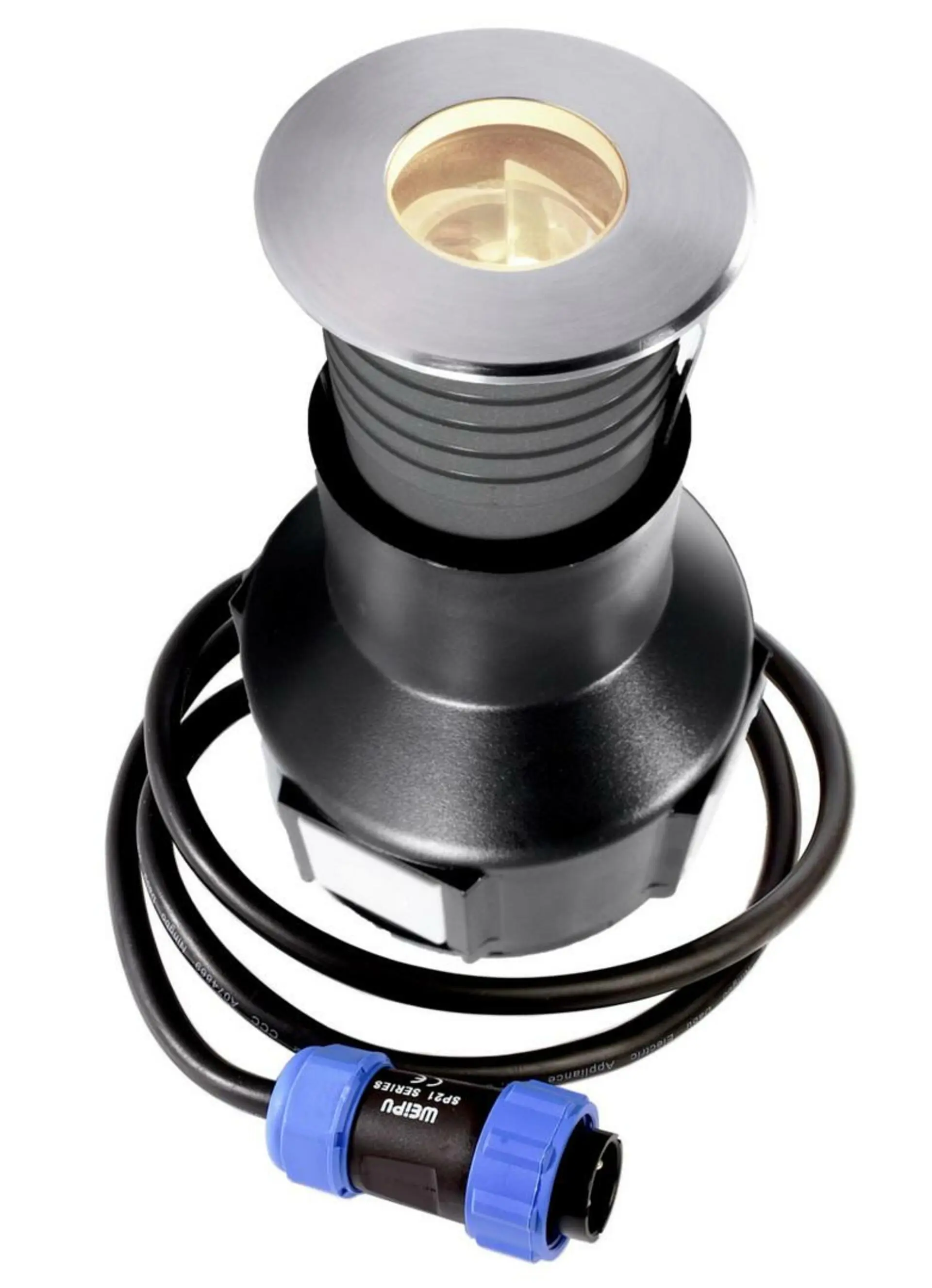 Deko-Light zemní svítidlo Fornac 24V DC 2,70 W 3000 K 110 lm stříbrná 730447