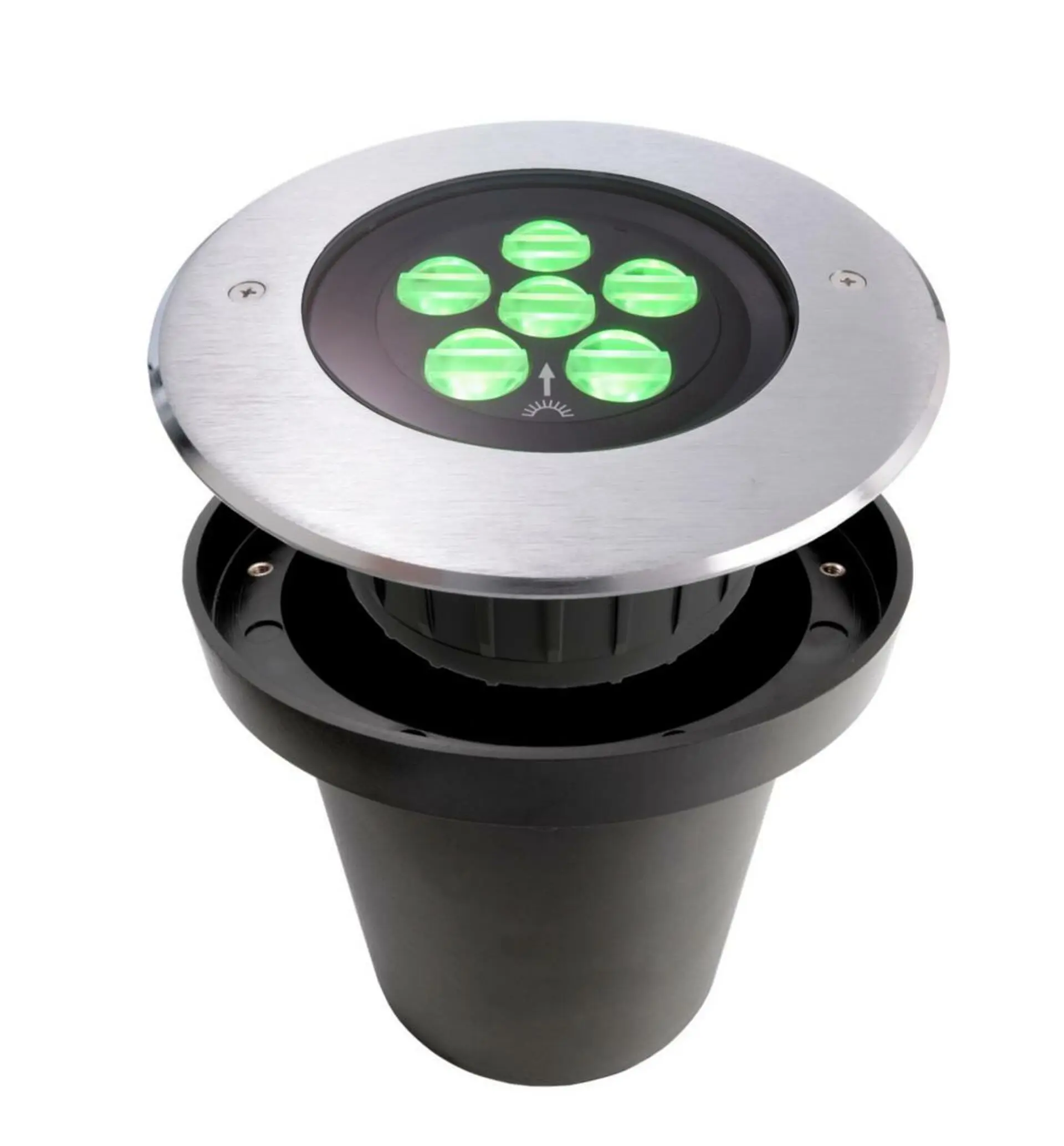 Deko-Light zemní svítidlo Canum 24V DC 16,90 W 510 lm stříbrná 730454