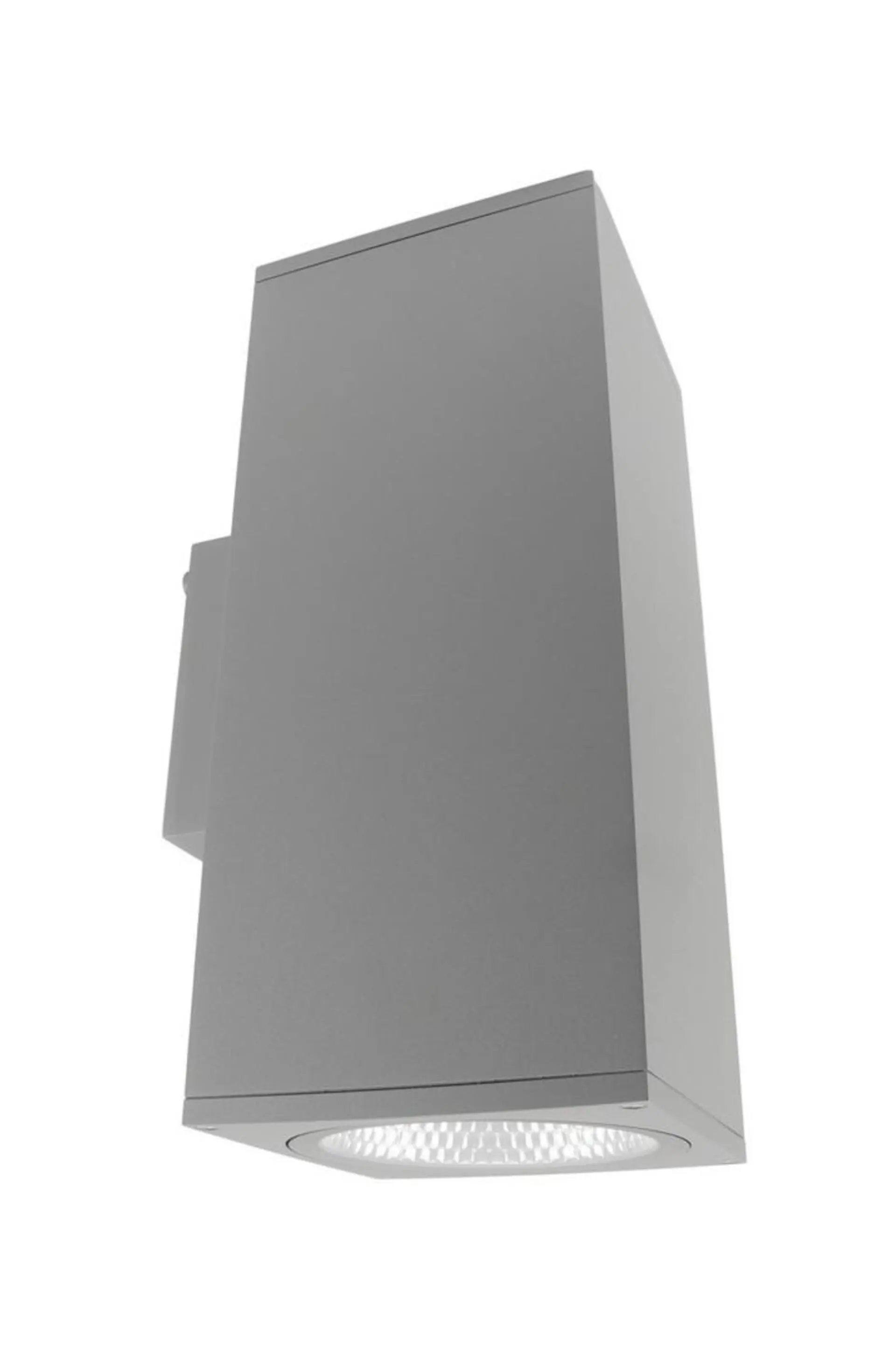 Deko-Light nástěnné přisazené svítidlo - ShoreLine Pro hranaté Up+Down, 55 W, DIM, 3000/4000K, světlešedá 731190