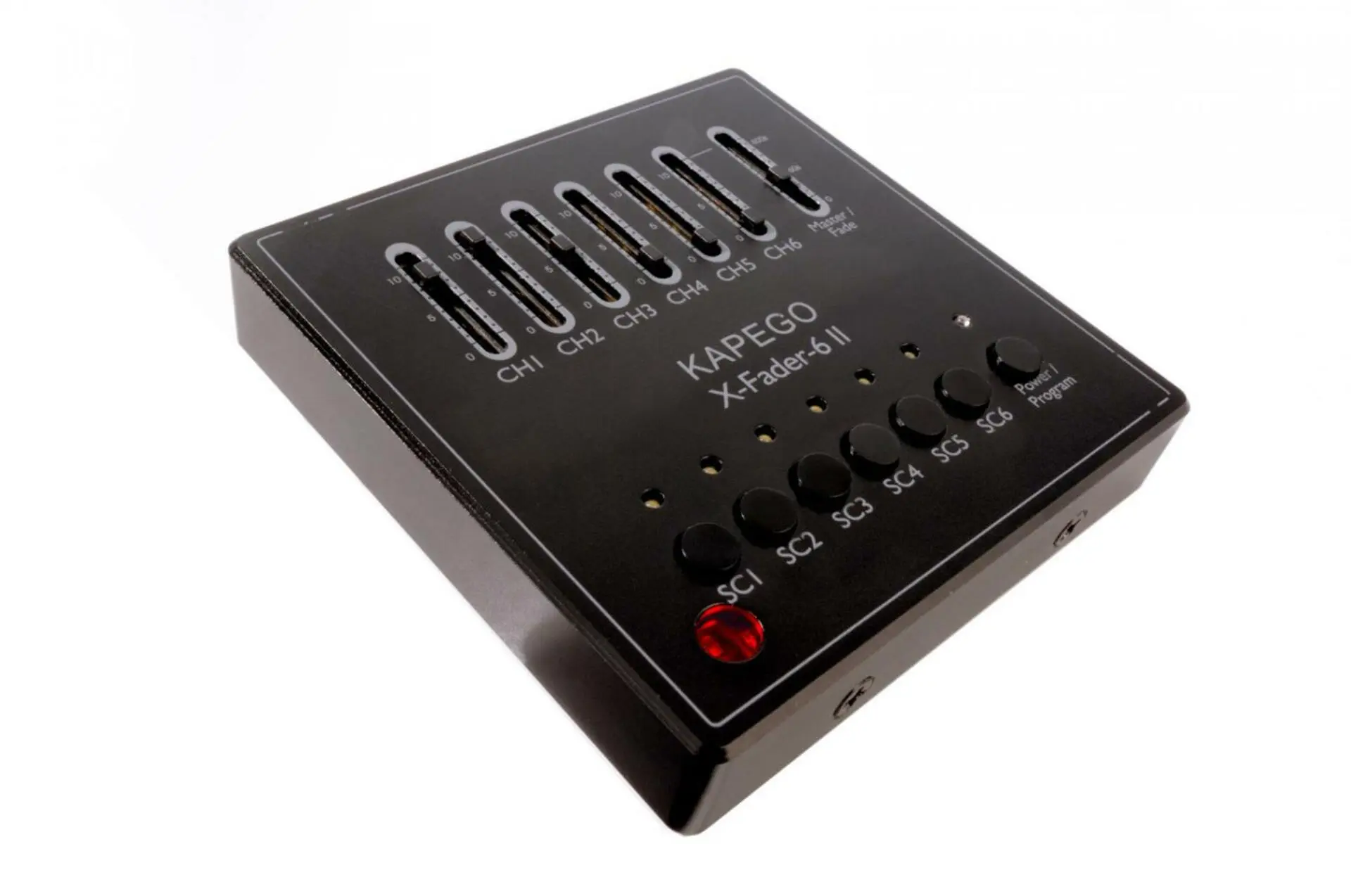 Deko-Light KapegoLED řídící jednotka DMX nástěnná X-Fade-6 II 12-24V DC DMX512 / IR dálkové ovládání 6 CH 861203