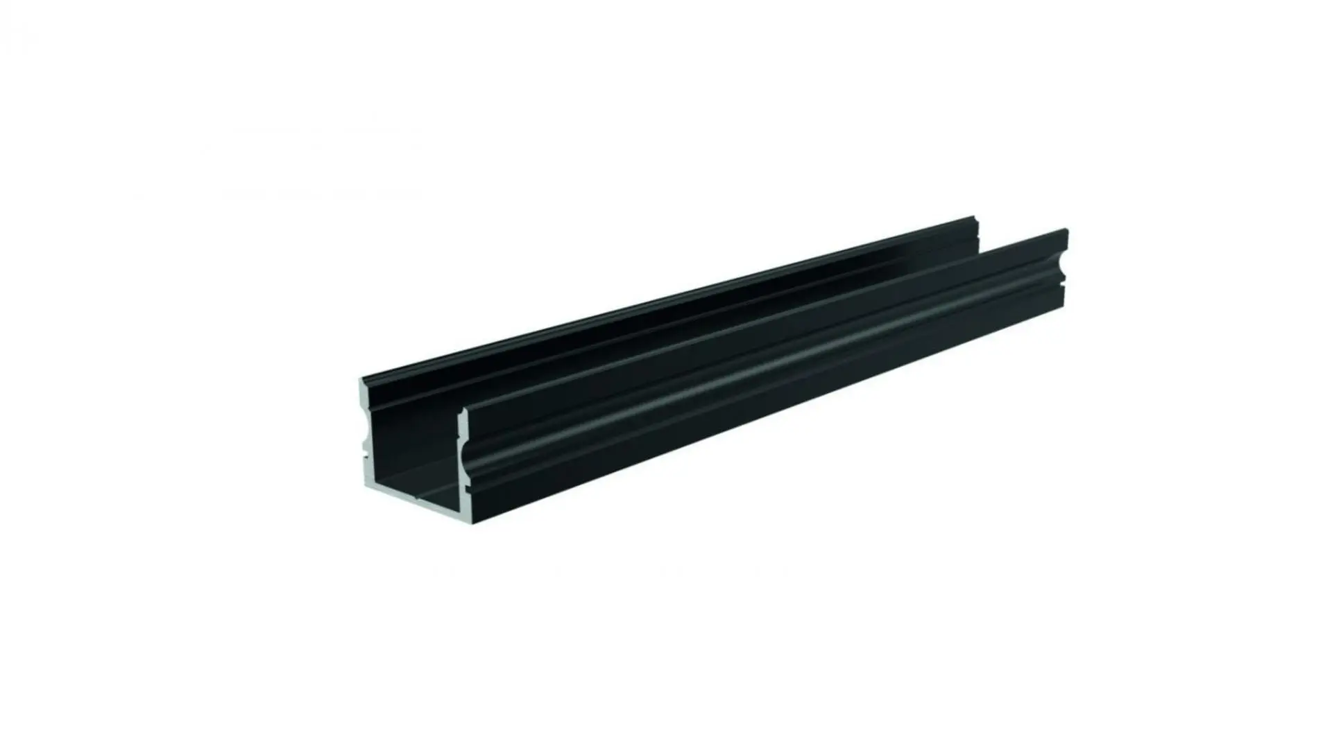 Deko-Light Reprofil U-profil vysoký AU-02-15 černá mat elox 2000 mm 970163