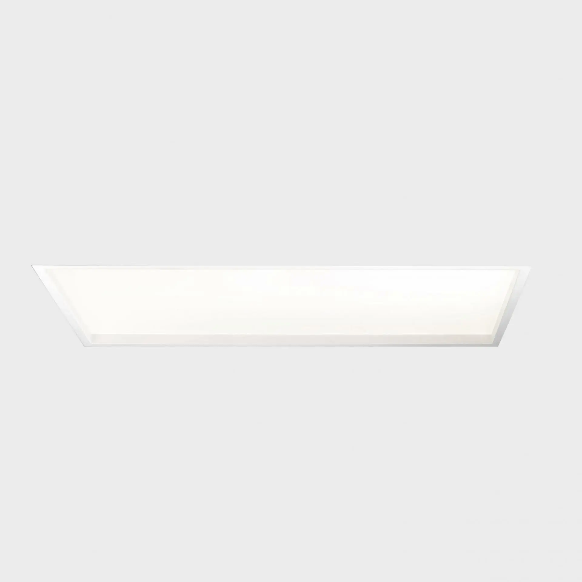 KOHL LIGHTING KOHL-Lighting CHESS ELITE K-SELECT zapuštěné svítidlo s rámečkem 1195x595 mm bílá 60 W opál CRI 80 3CCT 3000K-4000K-5700K DALI