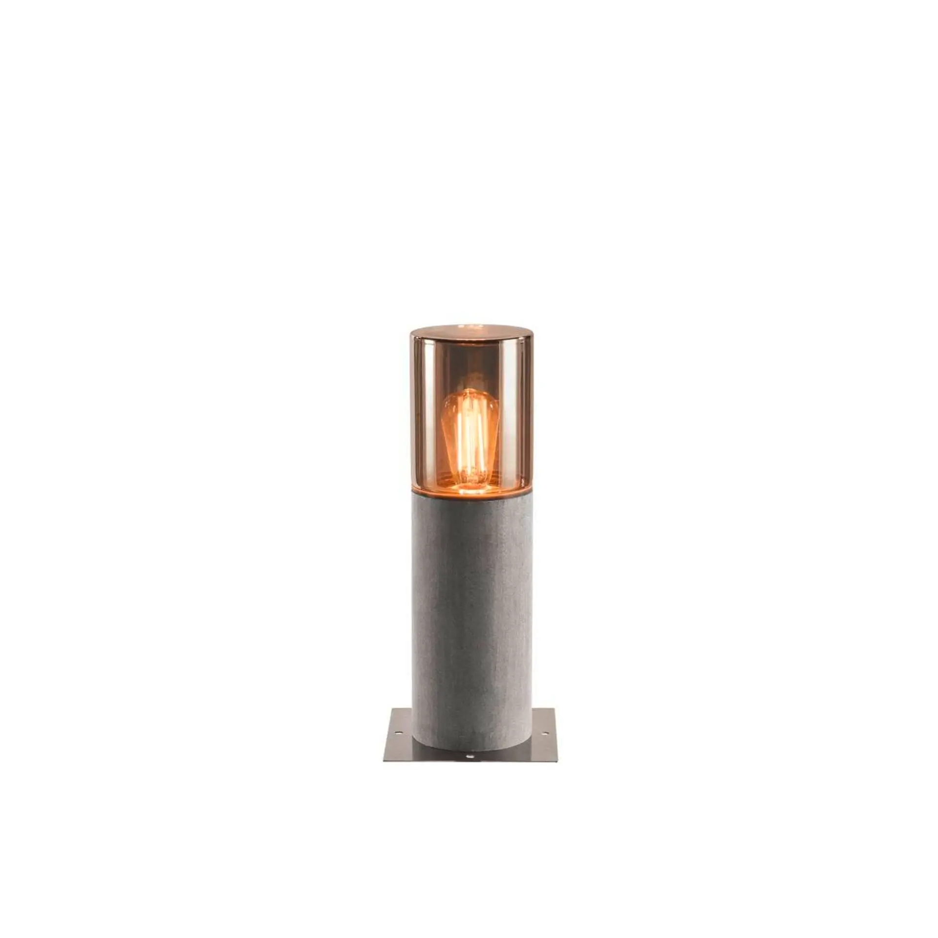 BIG WHITE SLV LISENNE POLE 40, E27, šedá, IP54 1000665