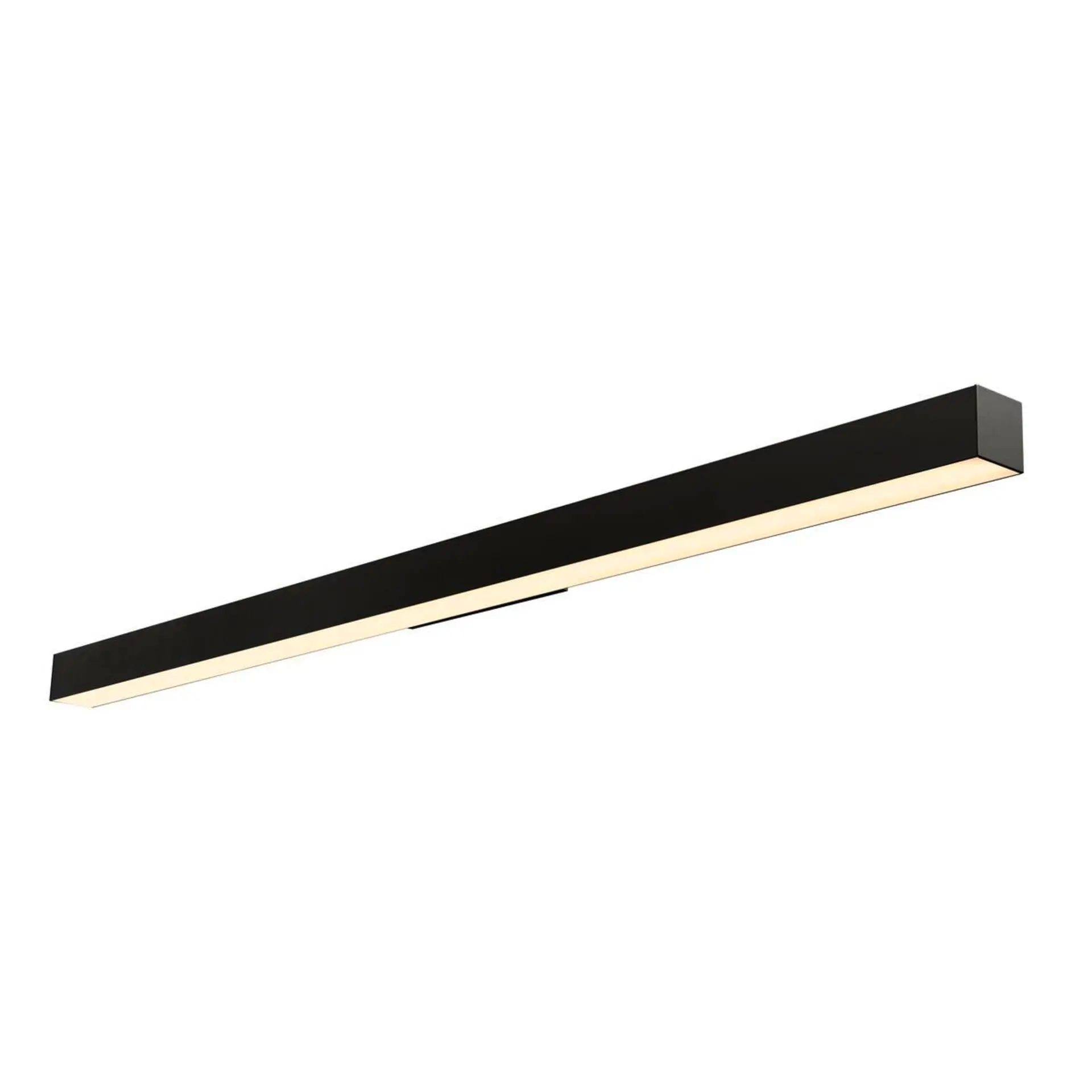 BIG WHITE SLV Q-LINE, nástěnné svítidlo, LED, 3000K, černé 1000669