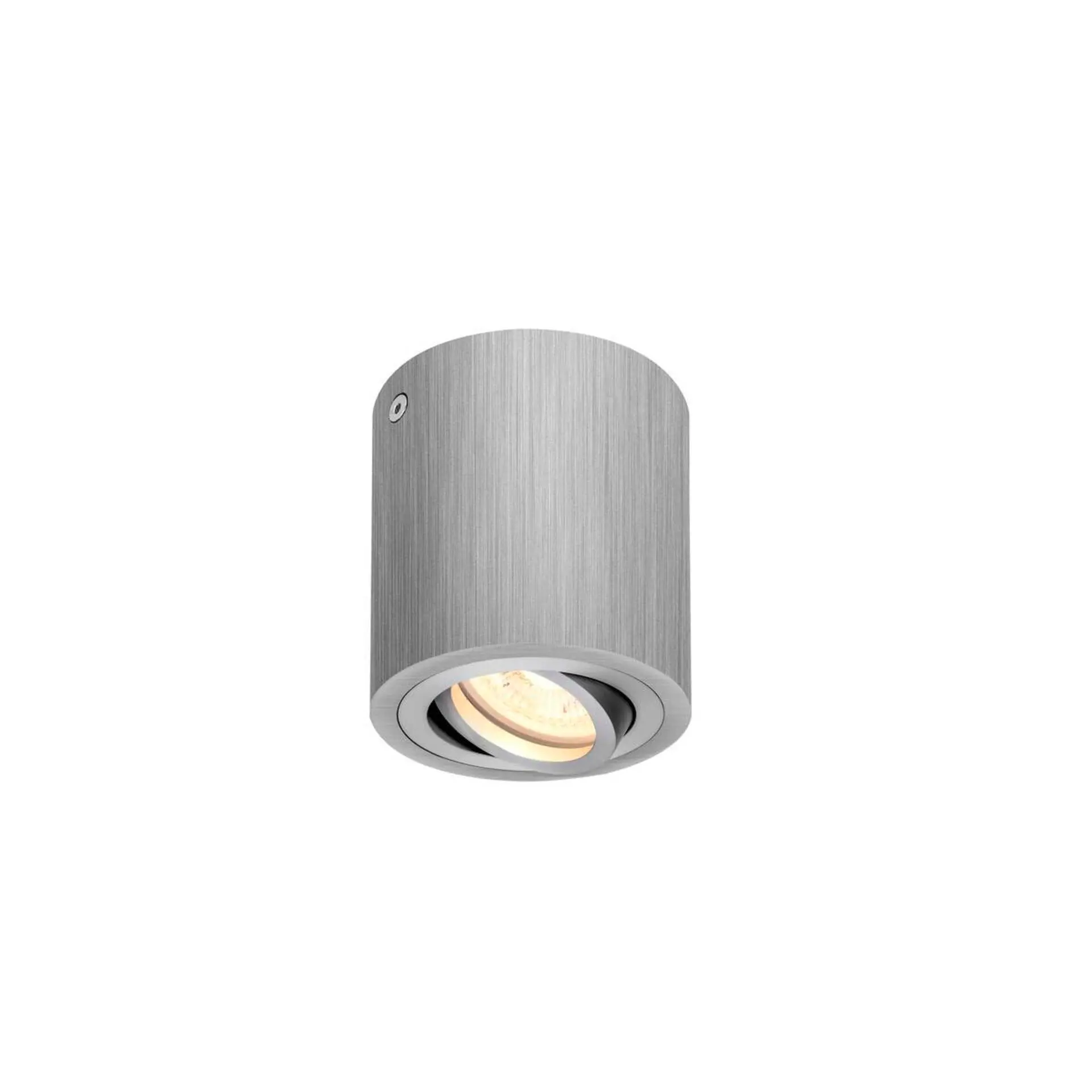 BIG WHITE SLV TRILEDO CL vnitřní stropní nástavbové svítidlo, QPAR51, kartáčovaný hliník, max. 10W 1002012