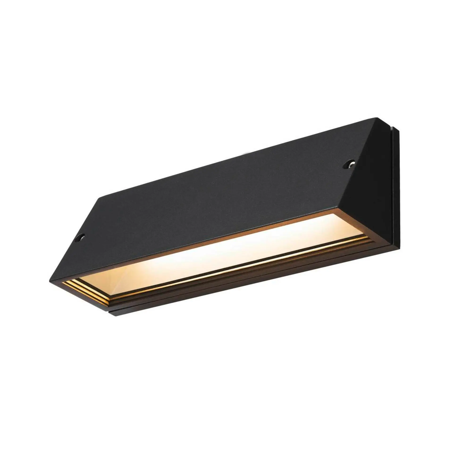 BIG WHITE SLV PEMA WL venkovní nástěnné svítidlo LED, černá CCT přepínač 3000/4000K 1003453