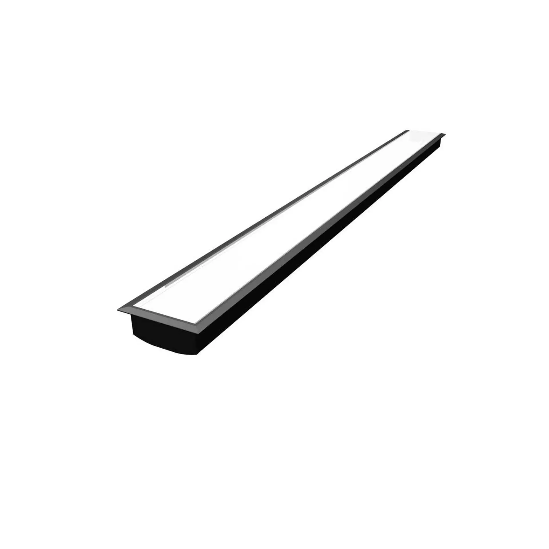 BIG WHITE SLV GRAZIA 60 profil zápustný 3 m černá 1004907