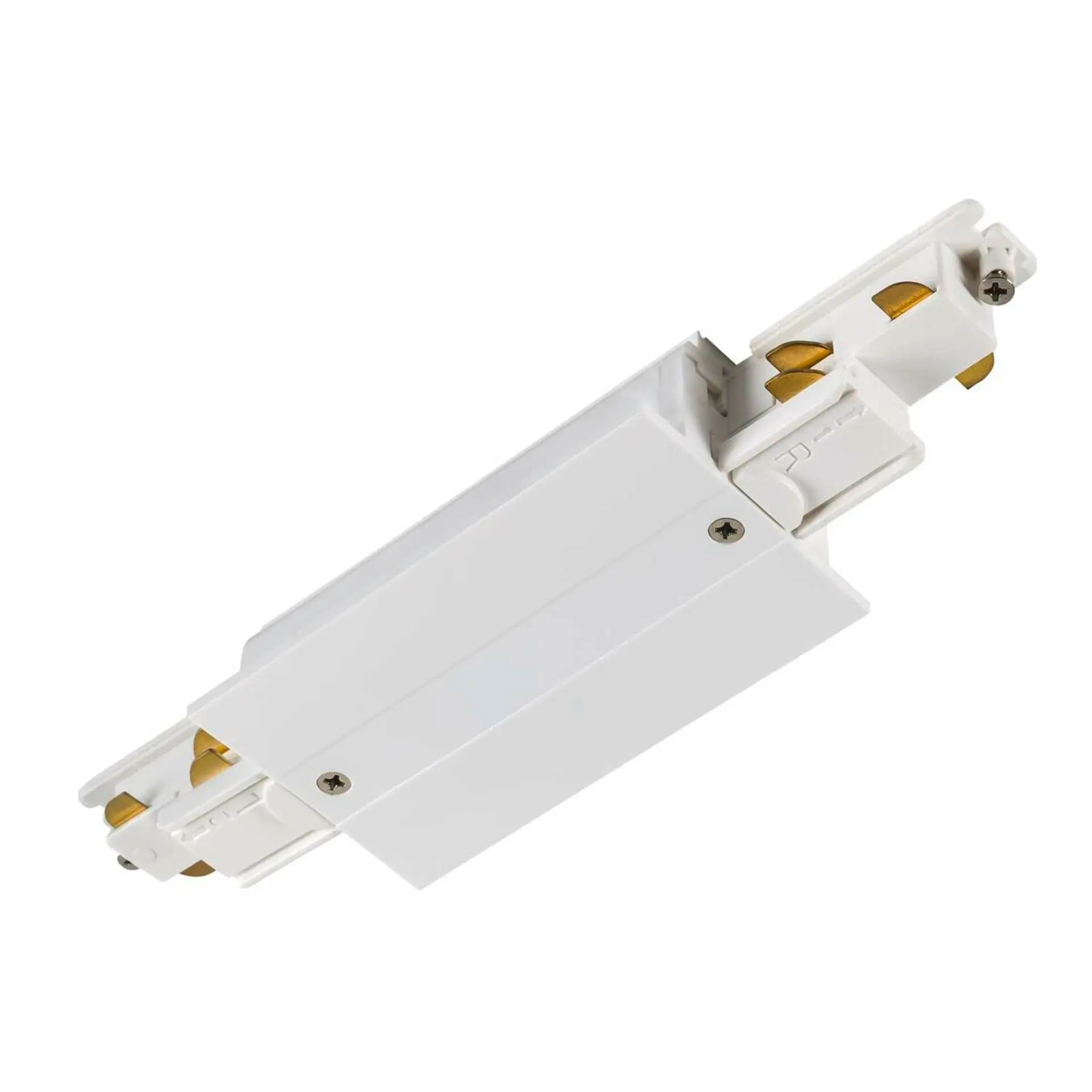 BIG WHITE SLV Podélná spojka pro S-TRACK 3fázovou montážní lištu, bílá, DALI 1006538