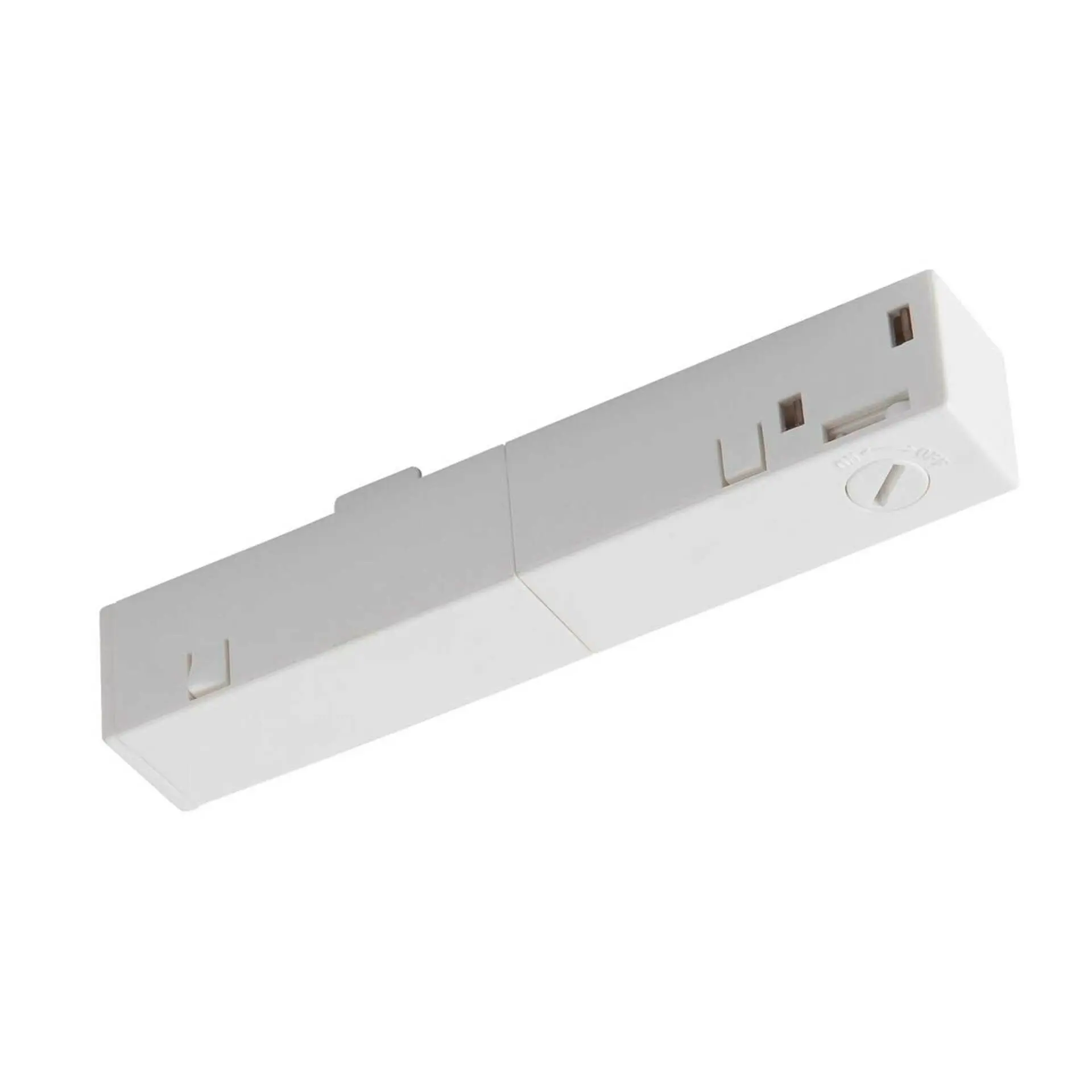 BIG WHITE SLV Koncový napáječ vpravo 48 V TRACK, bílá, DALI 1006568