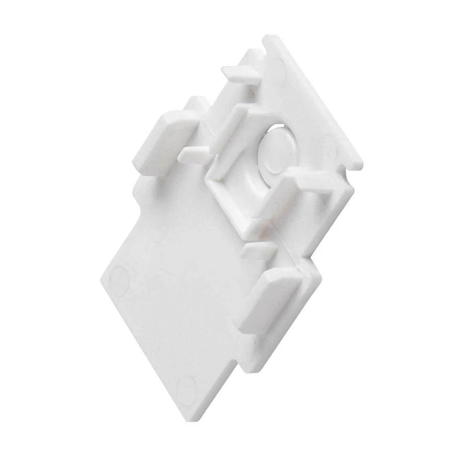 LA 1006598 Koncová krytka pro montážní lištu 48 V TRACK bílá - BIG WHITE (SLV)