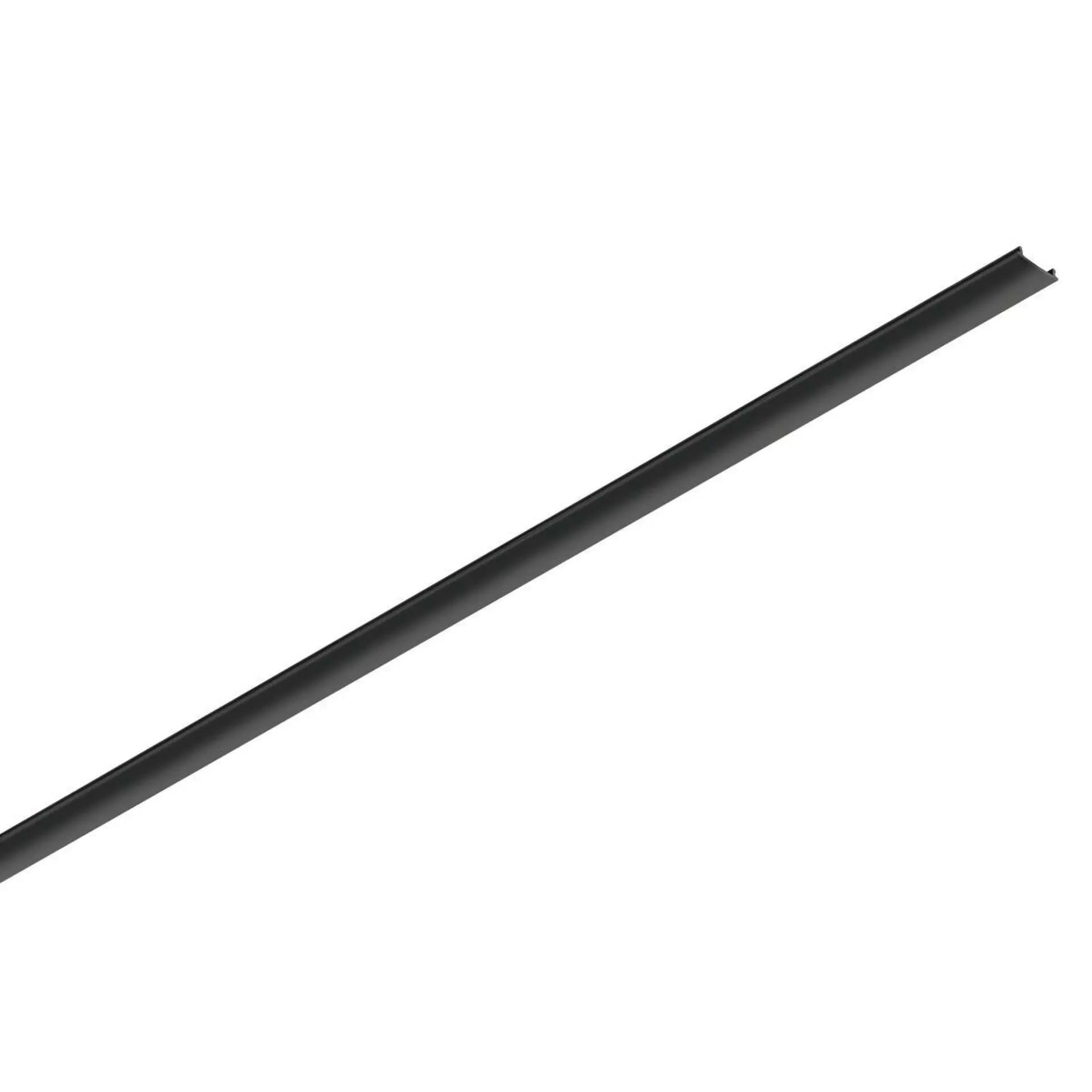 BIG WHITE SLV 48 V TRACK lištový kryt, 26 mm, pro nástavbovou hlub. i montážní lištu, 2 m, černý 1007188