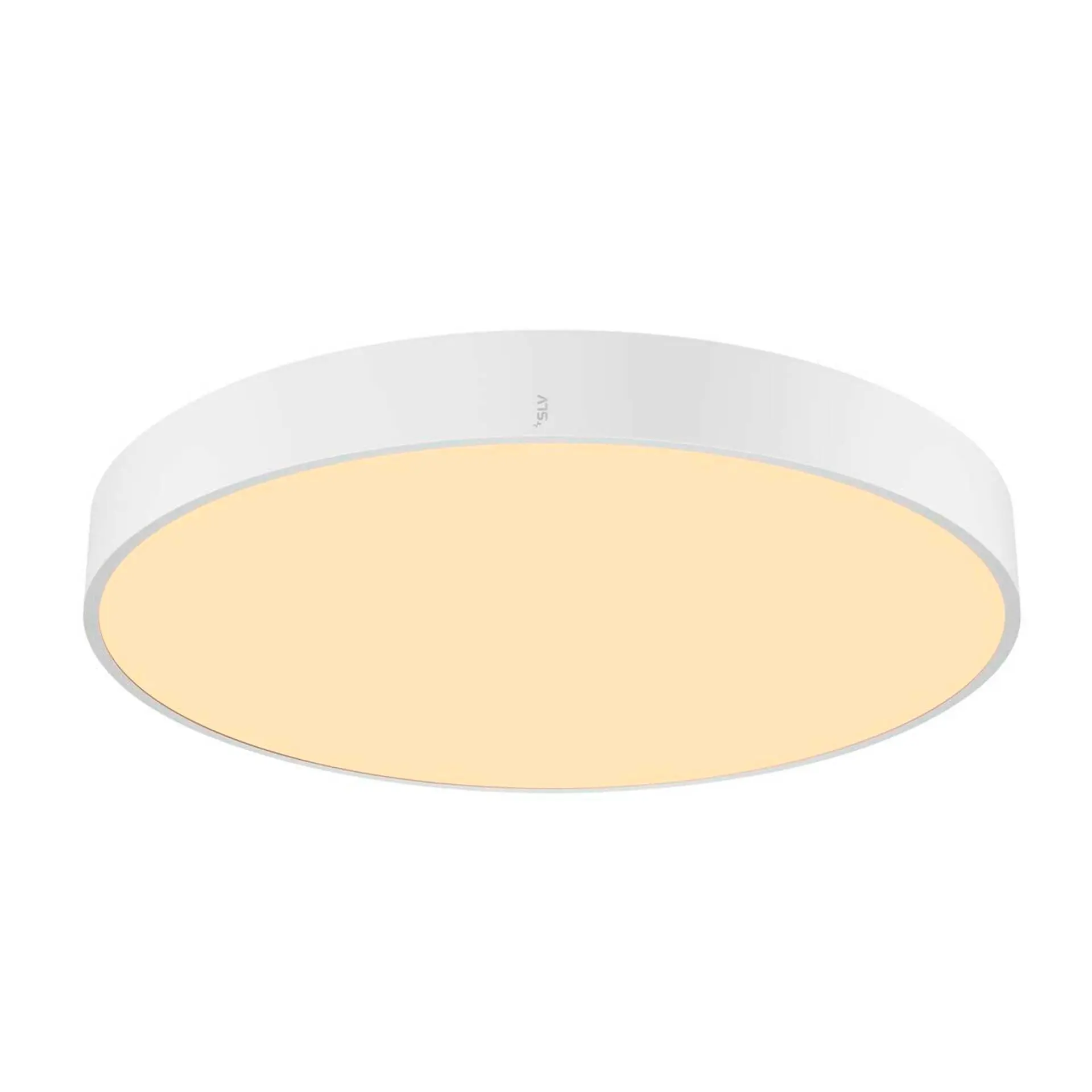 BIG WHITE SLV MEDO 60 nástěnné a stropní nástavbové svítidlo, kulaté, 2700/3000/4000K, 39W, fáze, 110°, bílá 1007323