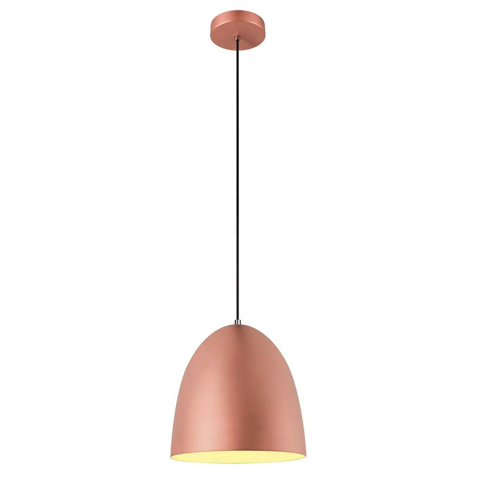 BIG WHITE SLV PRO CONE 30 závěsné svítidlo, délka závěsu 250cm, E27, 1x max. 60W, měděná / bílá 1008132