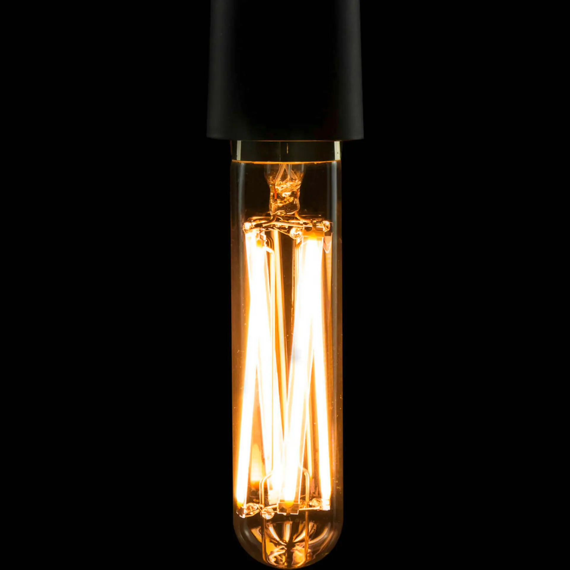 BIG WHITE SLV LED Trubice vysoká svítivost tenká LED žárovka, průhledná, E27, fázové stmívání, 11W, 2700K 1008162