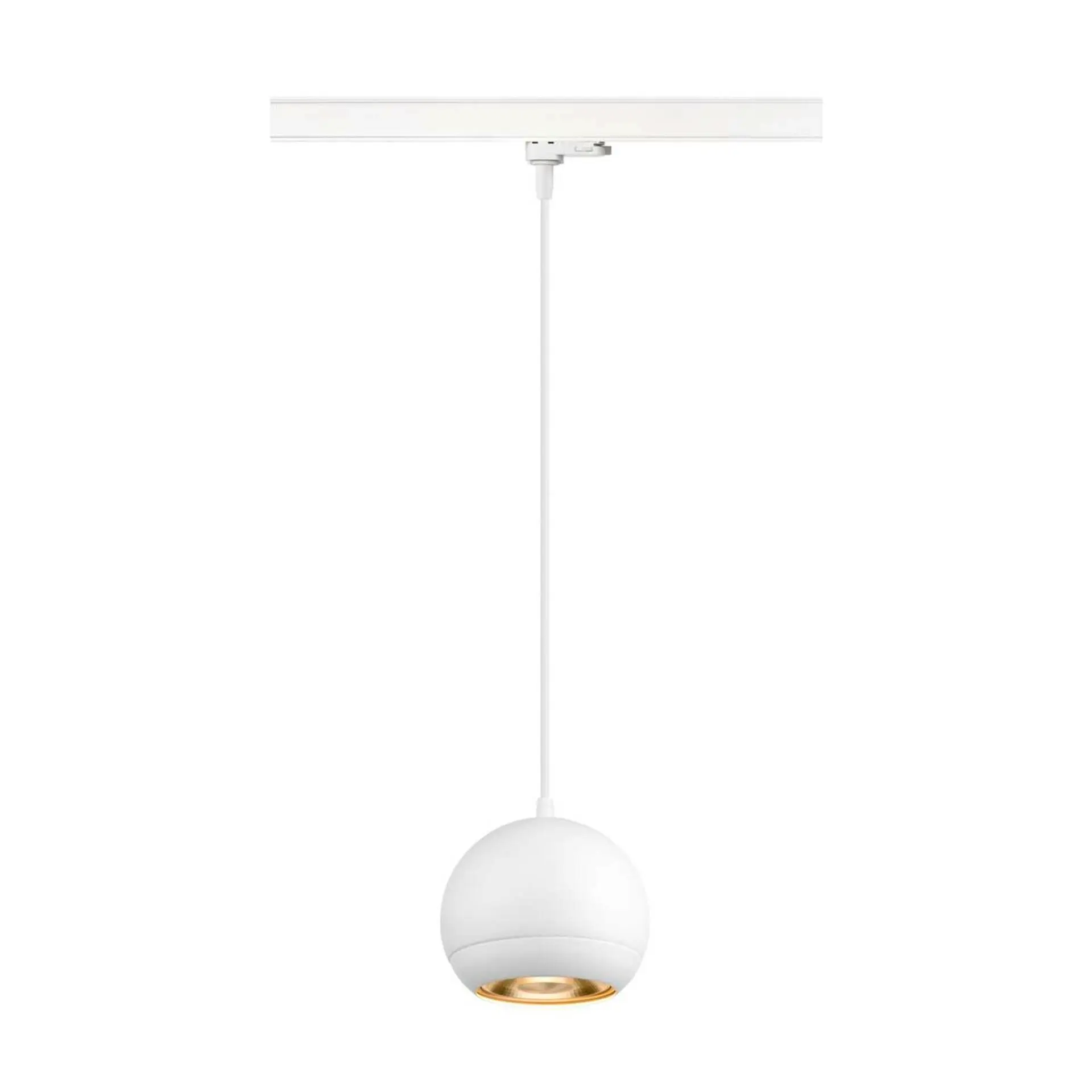 BIG WHITE SLV LIGHT EYE 150 3~ závěsné svítidlo, GU10, délka závěsu 150cm, 1x max. 13W, matně bílá 1008177