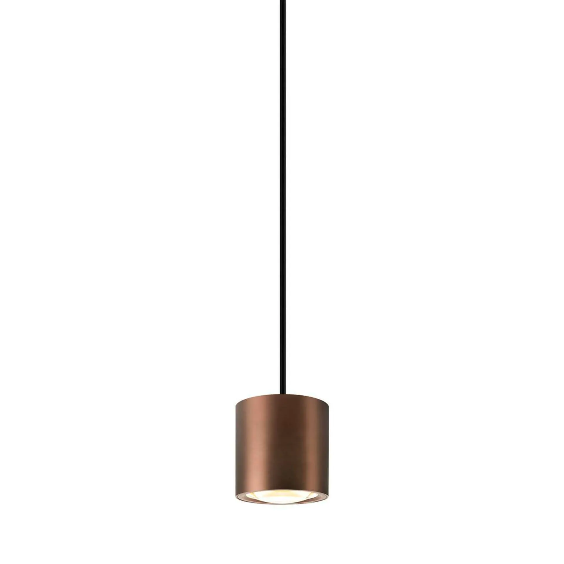 BIG WHITE SLV OCULUS závěsné světlo, délka závěsu 250 cm, 2000-3000K, 100°, Dim-to-Warm, PHASE, tmavá měď 1008617