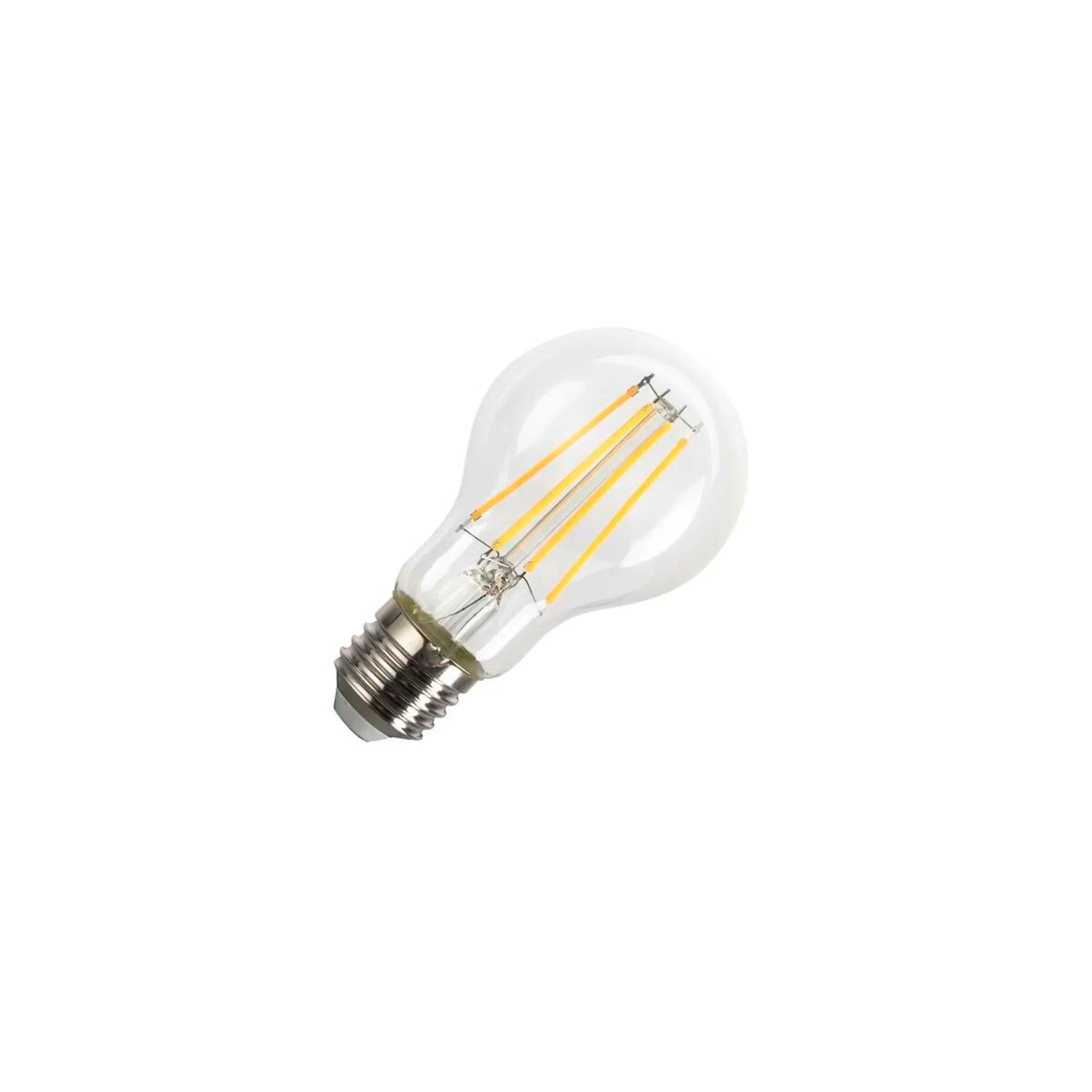 LA 1008644 LED A60 LED-žárovka, průhledná, E27, 8W, 3000K - BIG WHITE (SLV)
