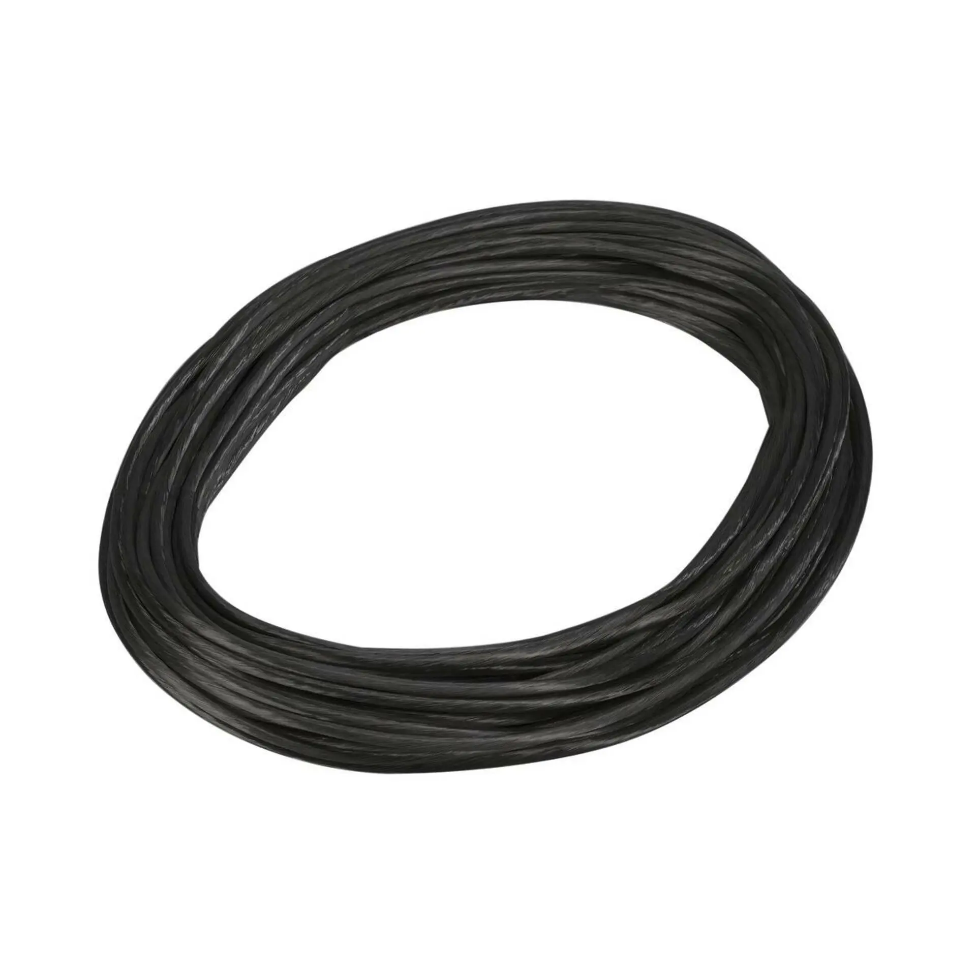 BIG WHITE SLV NÍZKONAPĚŤOVÉ LANO, pro nízkonapěťový lanový systém TENSEO, černý, 6mm, 20 m 139050
