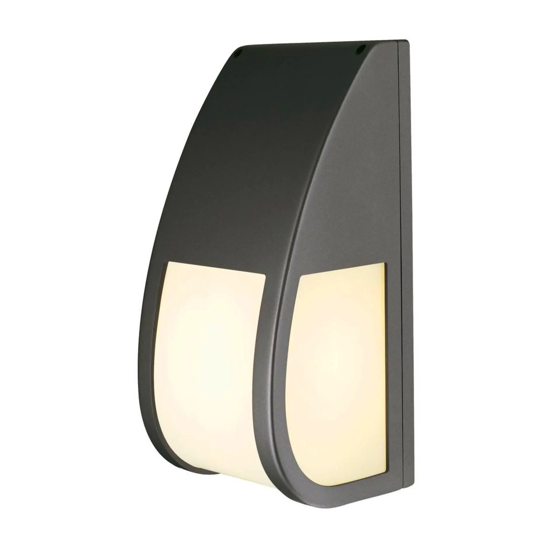 BIG WHITE SLV KERAS ELT, venkovní nástěnné a stropní svítidlo, TC-TSE, IP54, antracit, úsporná žárovka, max. 24 W 227176