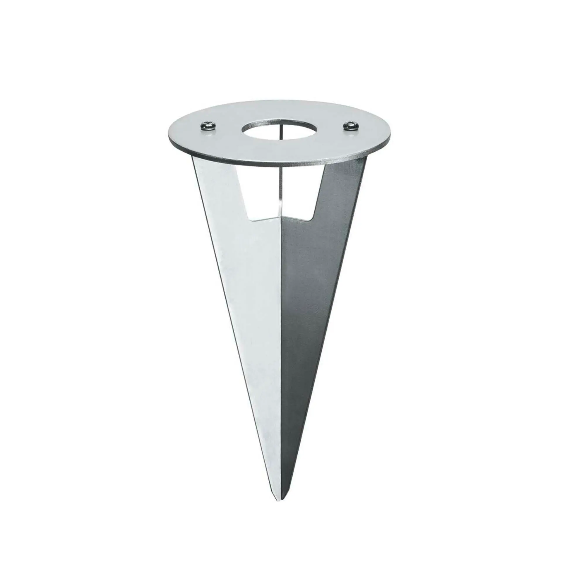 BIG WHITE SLV TRN DO ZEMĚ, pro svítidlo pro osvětlení cest a stojací lampu HELIA, nerezová ocel, 17 cm 228560